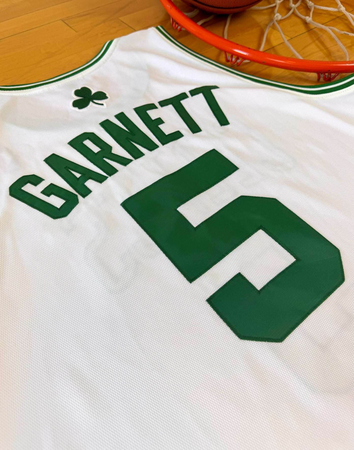 Boston Celtics Kevin Garnett 2008 NBA Finals Basketball Jersey (52/XXL)