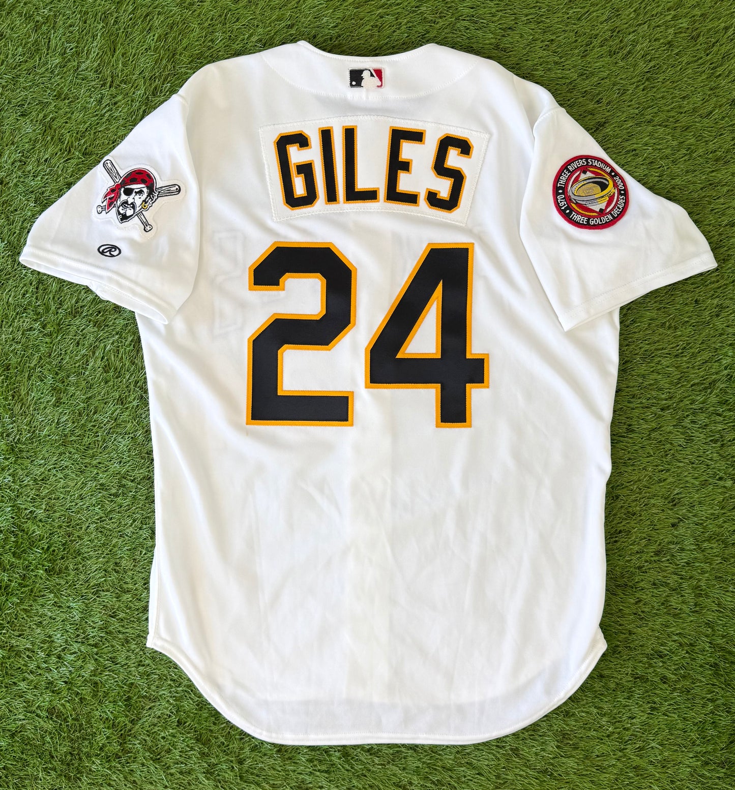 Pittsburgh Pirates Brian Giles 2000 MLB Baseball Jersey (44/Large)