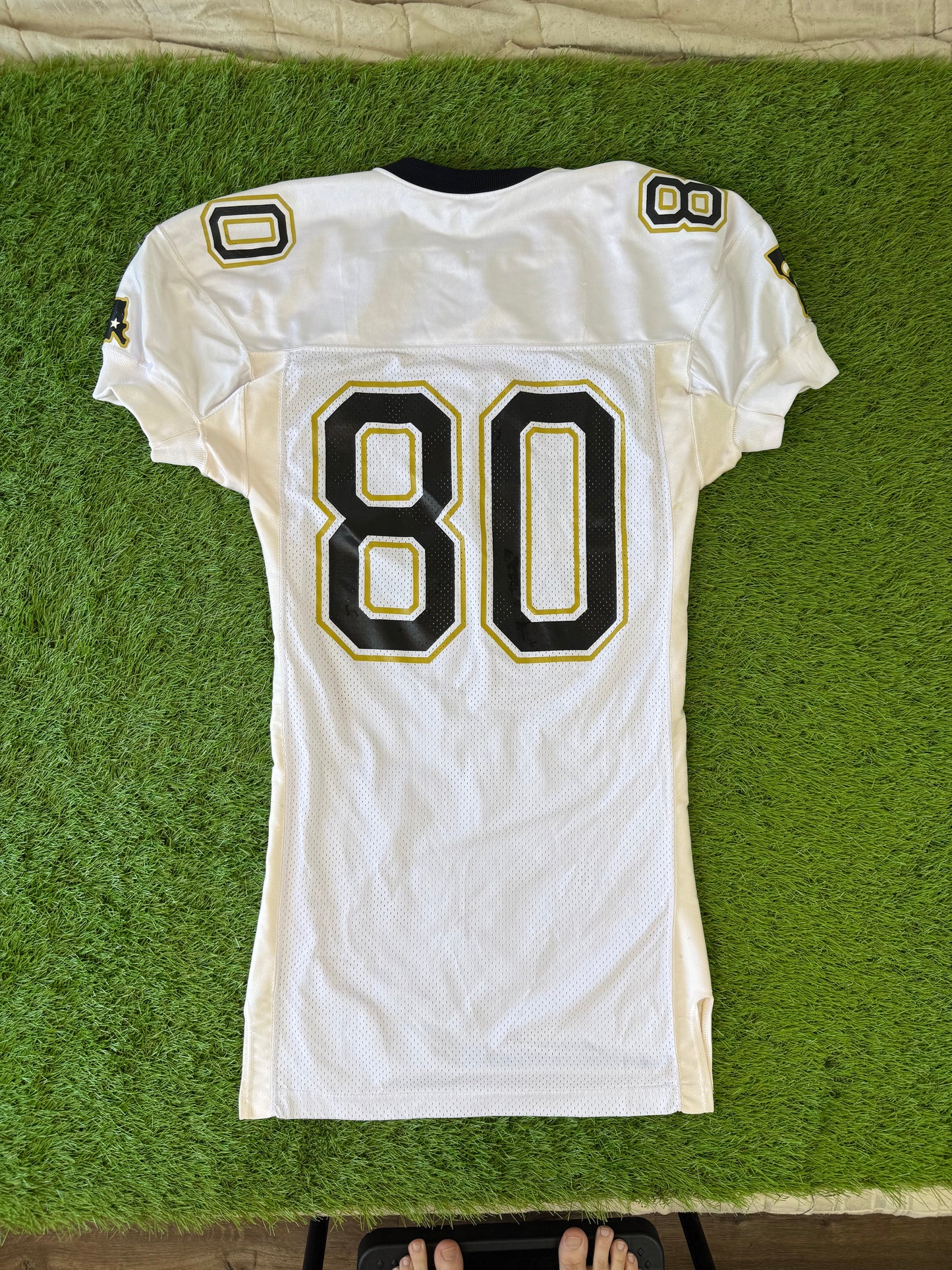 New Orleans Saints Marcus Dowdell Game Worn 1993 NFL Football Jersey (46/Large)
