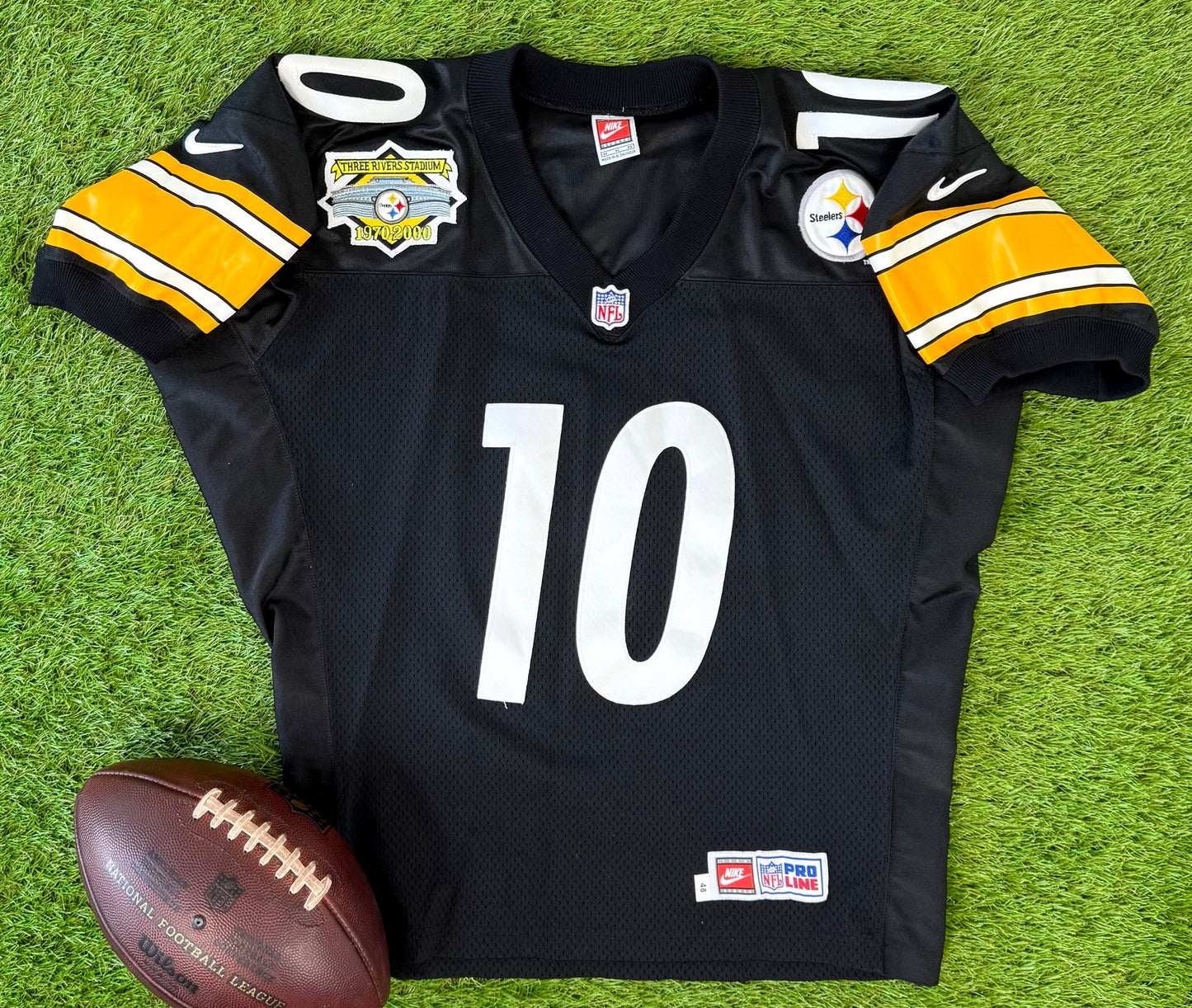 Pittsburgh Steelers Kordell Stewart 2000 NFL Football Jersey (48/XL)