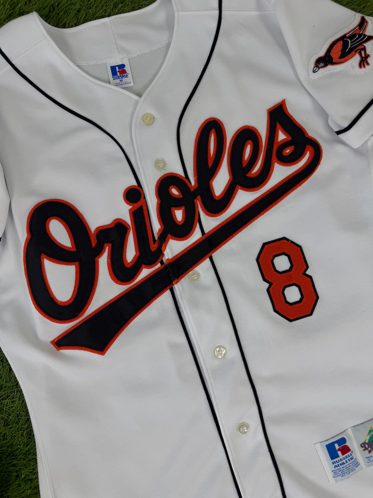 Baltimore Orioles Cal Ripken Jr. 1995-1996 MLB Baseball Jersey (40/Small)