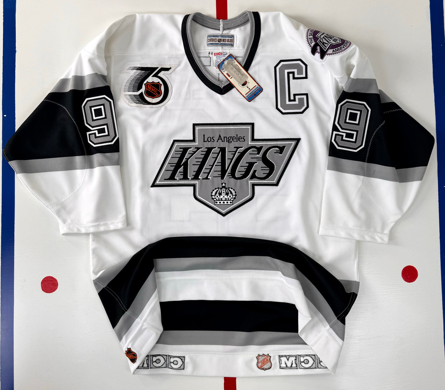 Los Angeles Kings 1991-1992 Wayne Gretzky NHL Hockey Jersey (44/Medium)