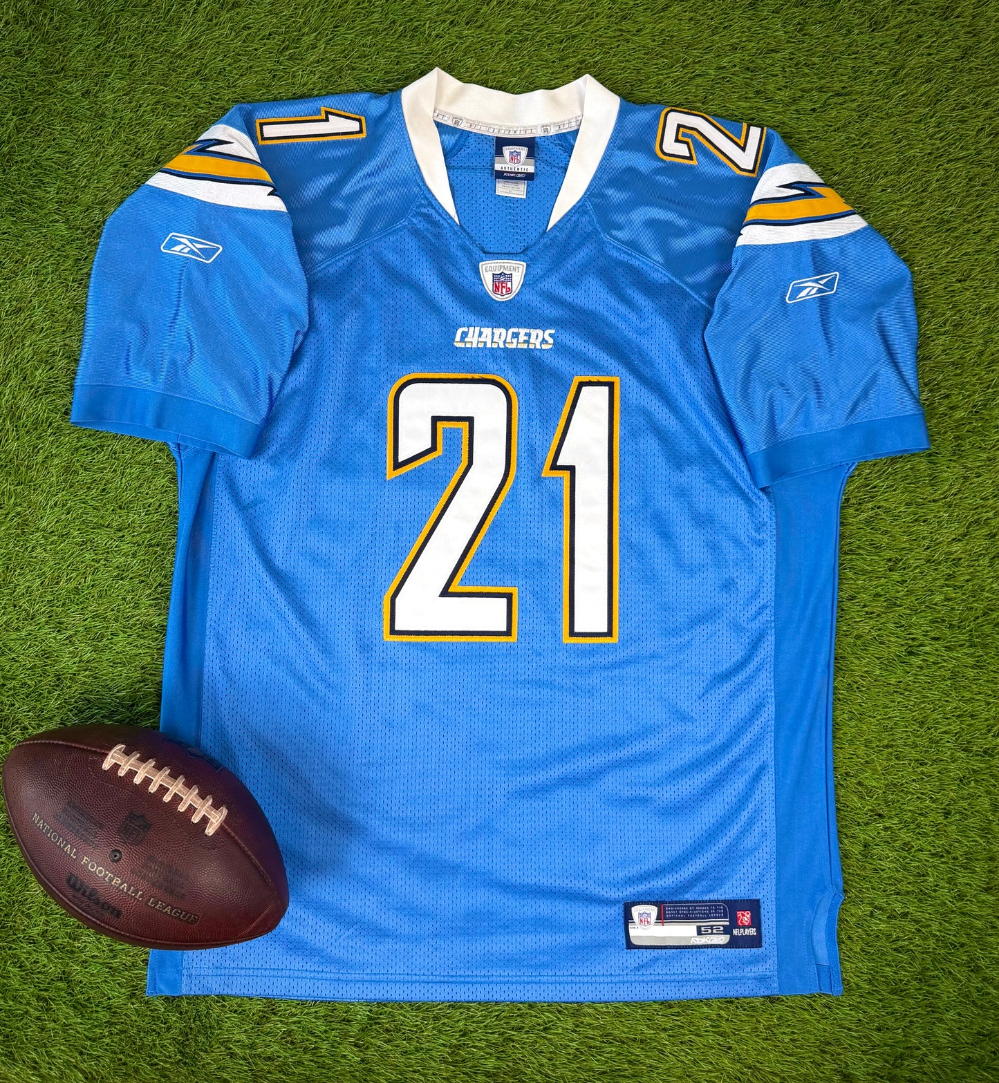 San Diego Chargers LaDainian Tomlinson 2007 NFL Football Jersey (52/XL)