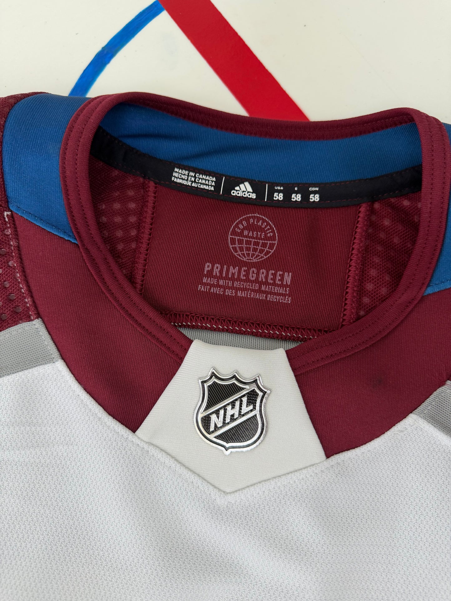 Colorado Avalanche Gabriel Landeskog 2022 Stanley Cup Finals NHL Hockey Jersey (58/XXXL)