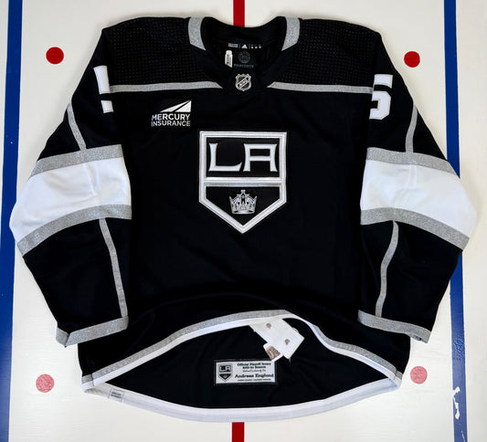 Los Angeles Kings Andreas Englund 2024 Playoffs Game Worn NHL Hockey Jersey (58/XXL)