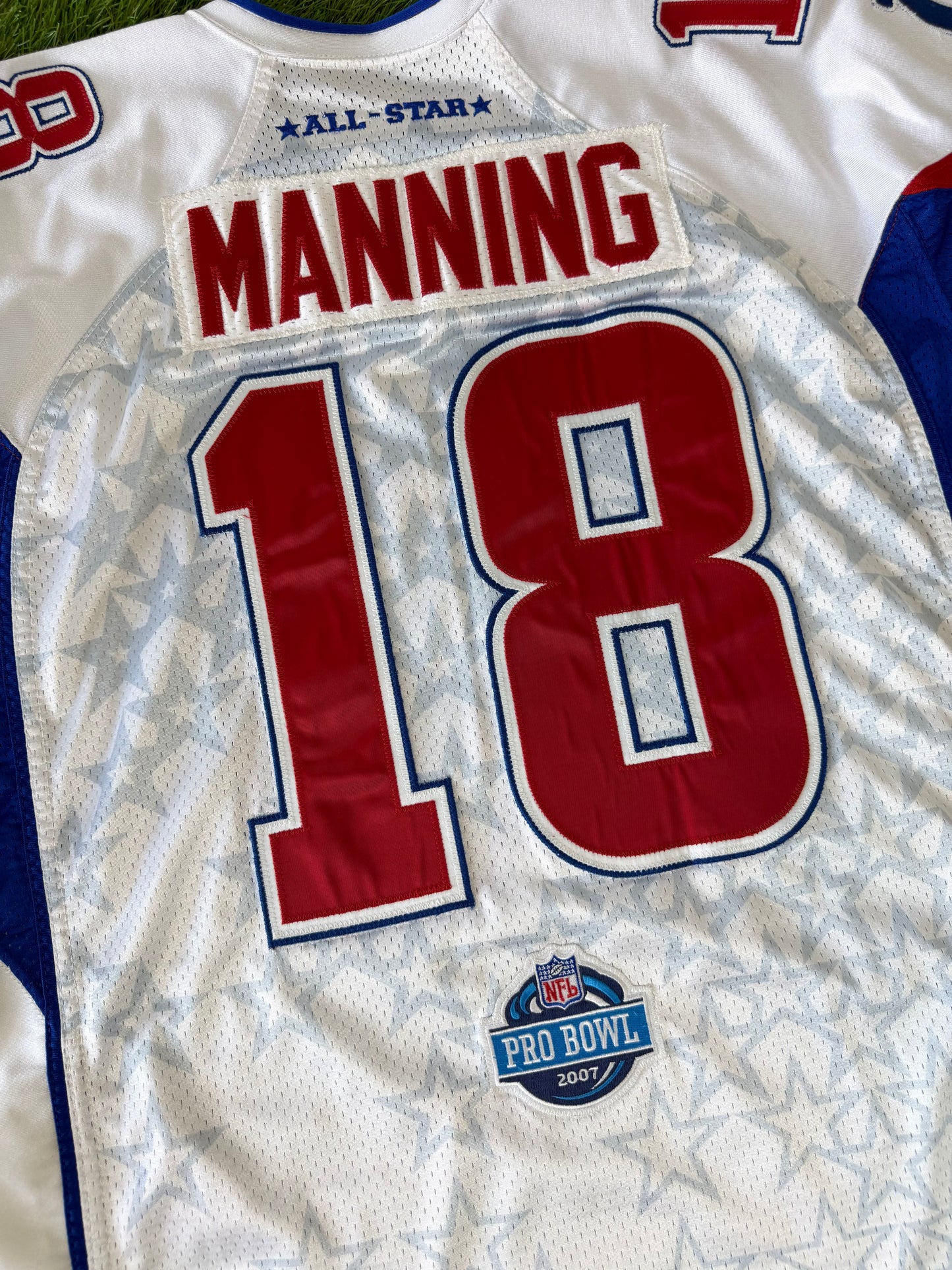 Indianapolis Colts Peyton Manning 2007 Team Issued AFC Pro Bowl NFL Football Jersey (52/XL)
