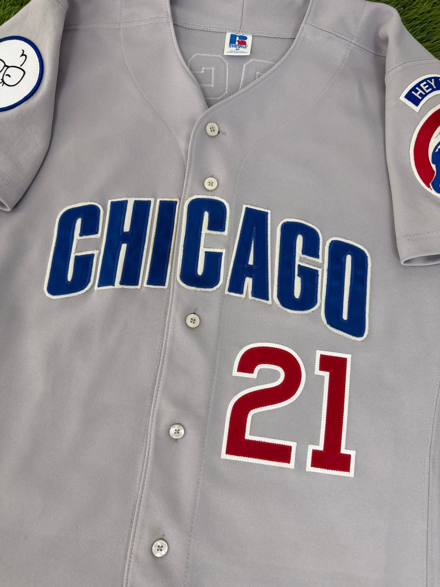 Chicago Cubs Sammy Sosa 1998 MLB Baseball Jersey (40/Medium)