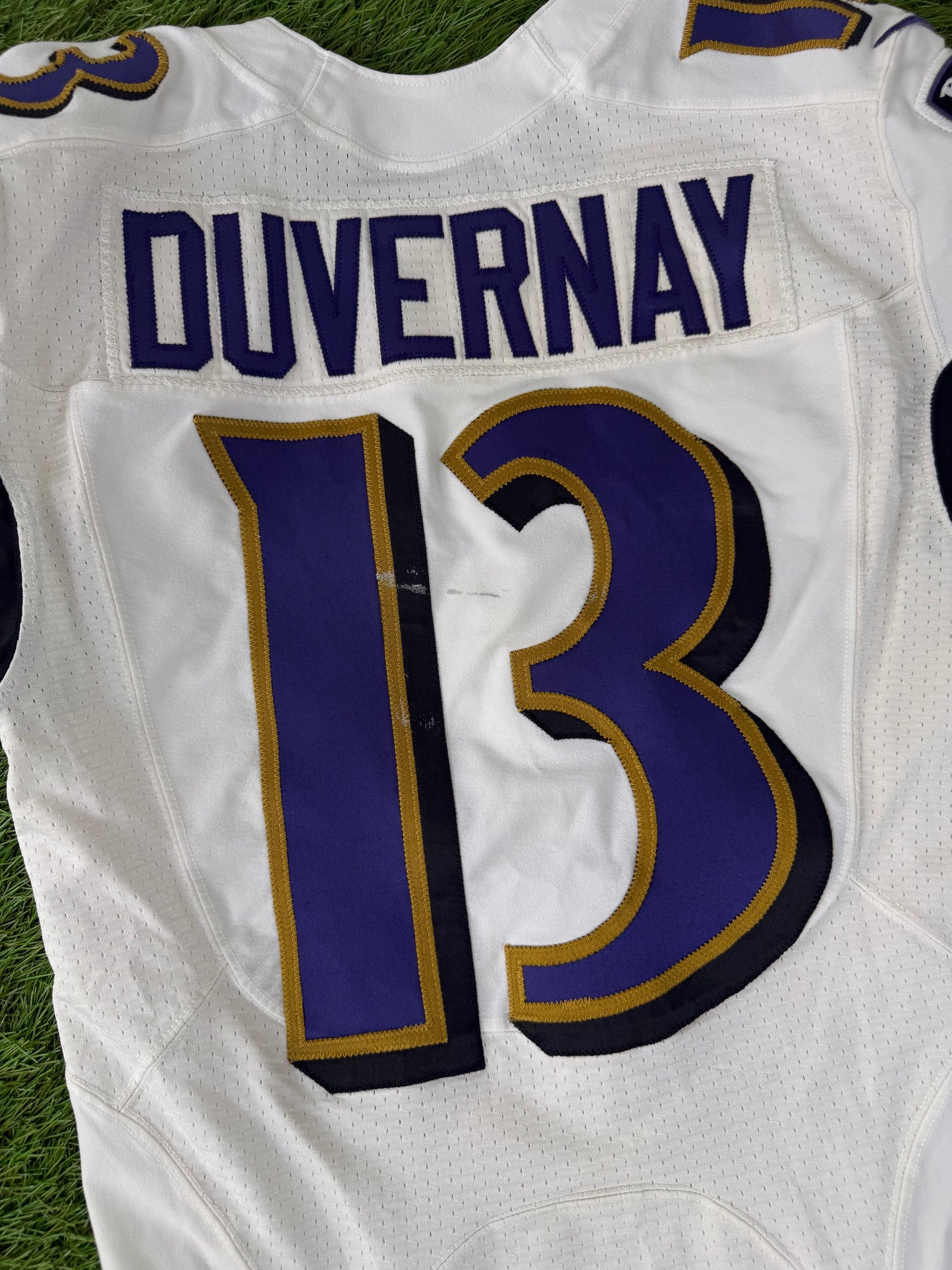 Baltimore Ravens Duvernay 2022 Game Worn Jersey