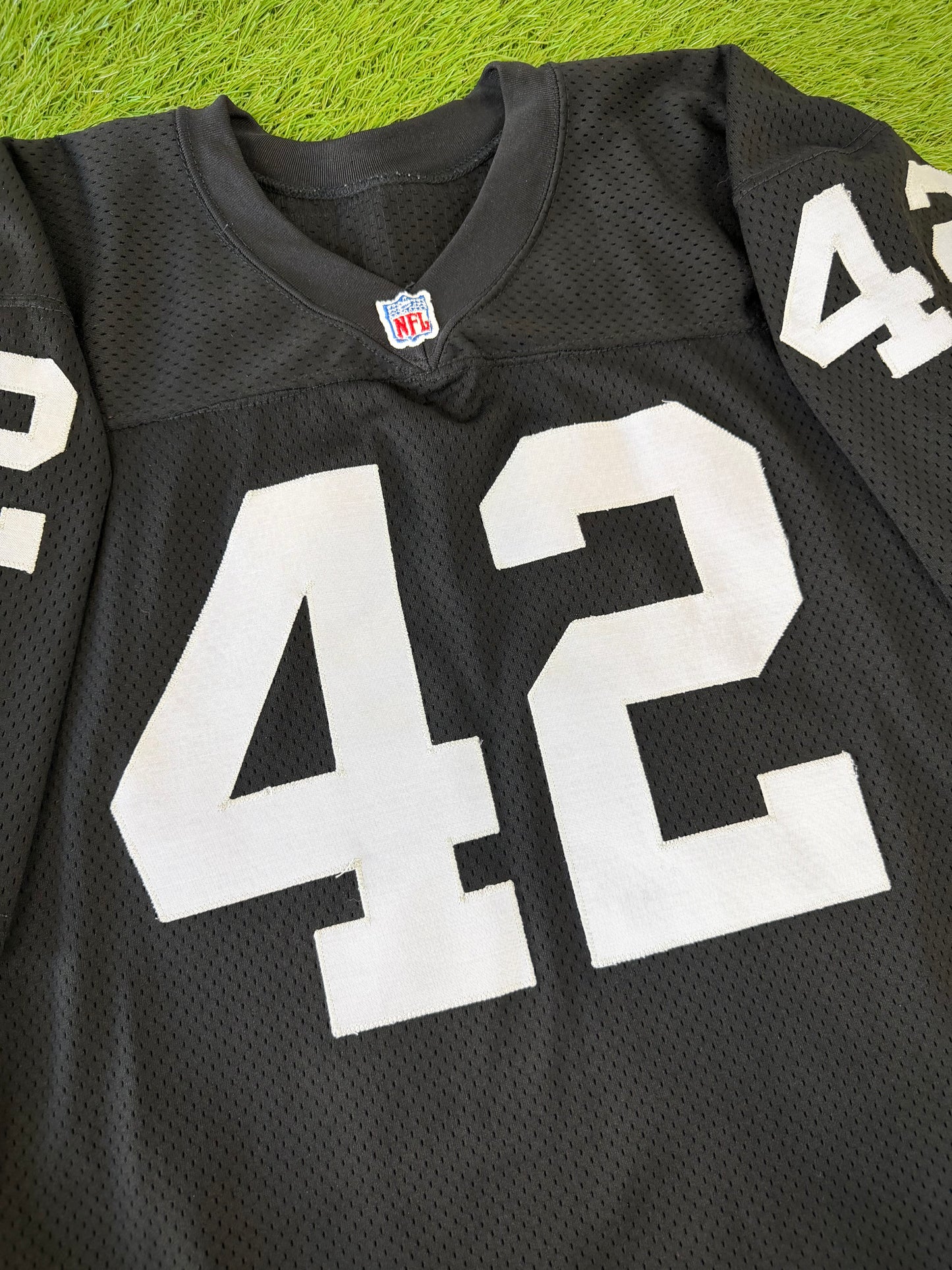 Los Angeles Raiders Ronnie Lott 1991 NFL Football Jersey (46/Large)