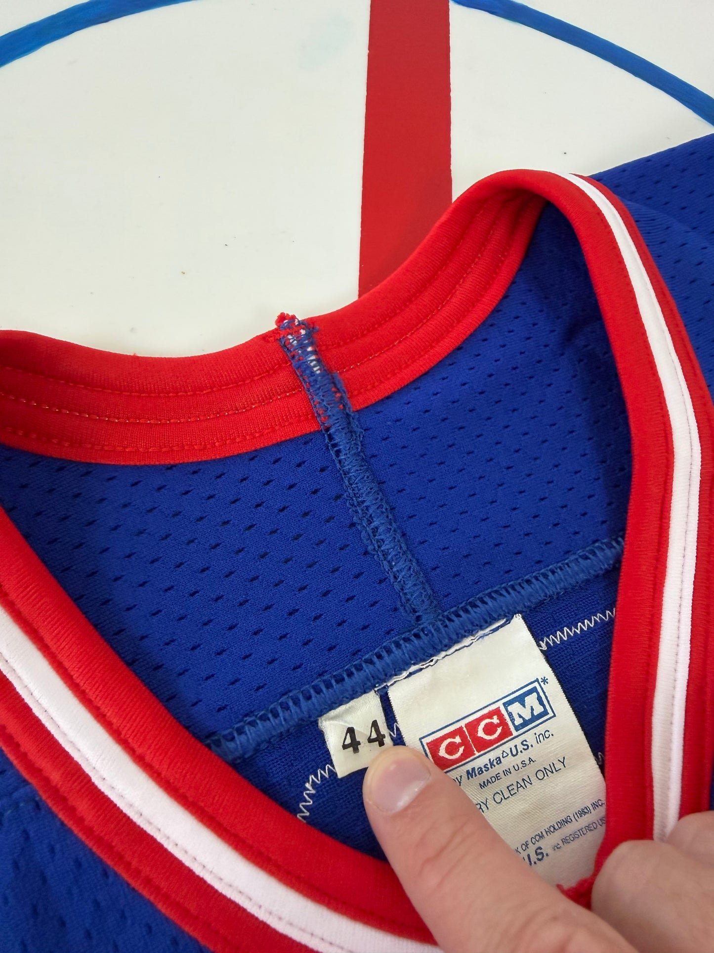 New York Rangers Mark Messier 1991-1992 NHL Hockey Jersey (44/Medium)