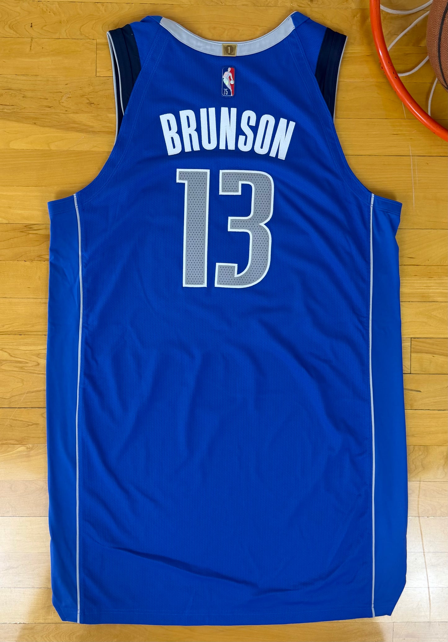 Dallas Mavericks Jalen Brunson 2021-2022 NBA Basketball Jersey (52/XL)