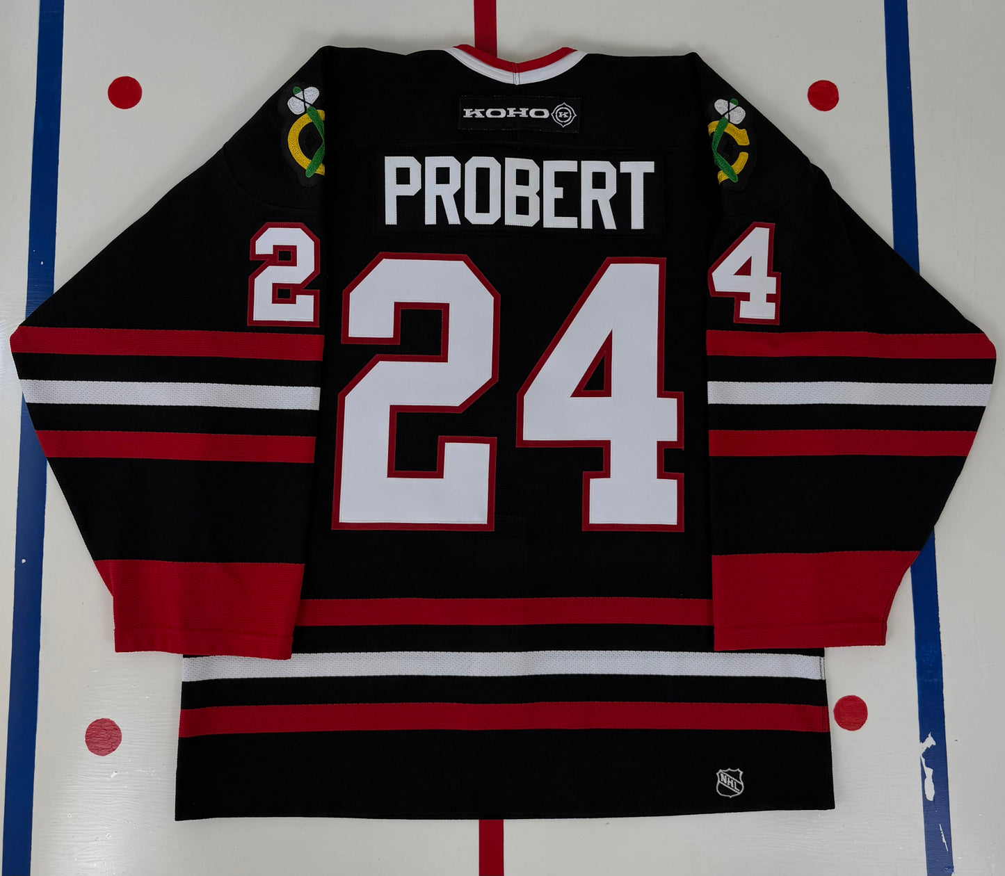 Chicago Blackhawks Bob Probert 2000-2001 Alternate NHL Hockey Jersey (52/XL)
