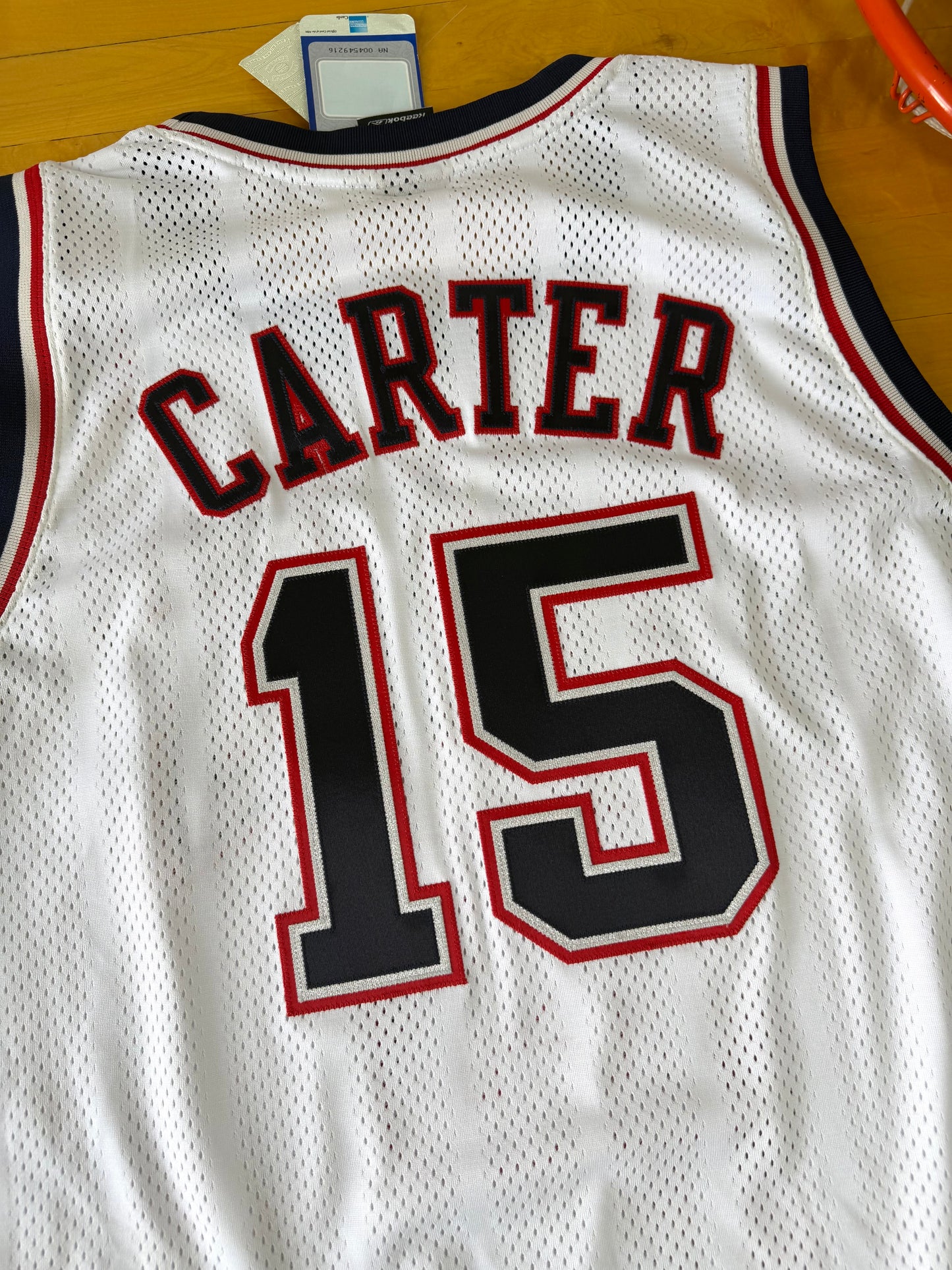 New Jersey Nets Vince Carter 2004-2005 NBA Basketball Jersey (56/XXXL)