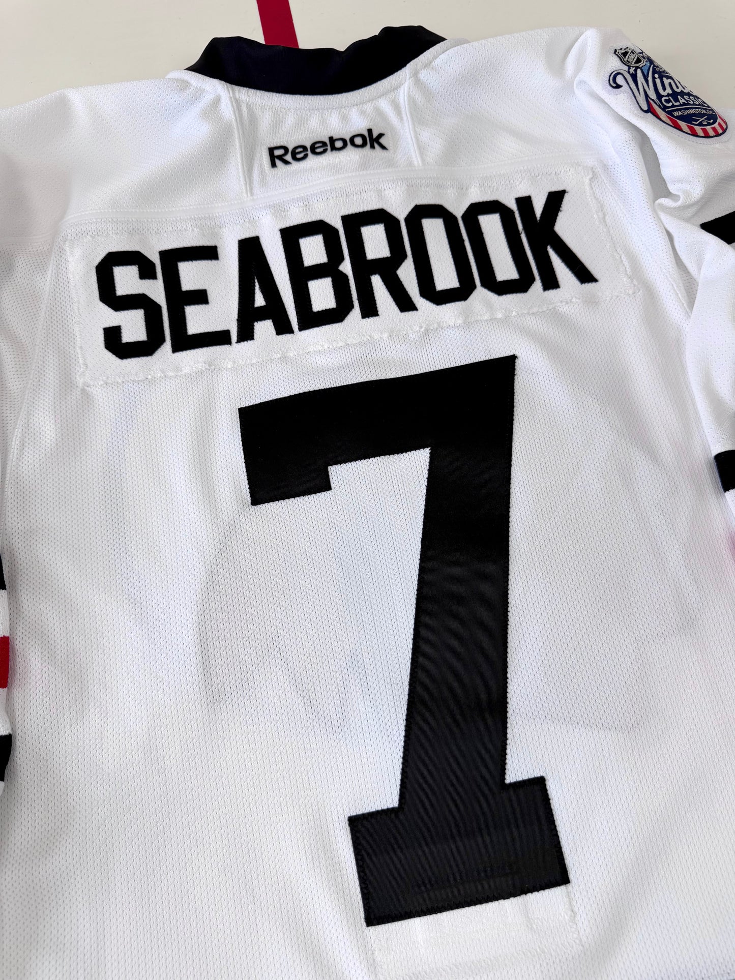 Chicago Blackhawks Brent Seabrook 2015 NHL Winter Classic Hockey Jersey (56/XXL)