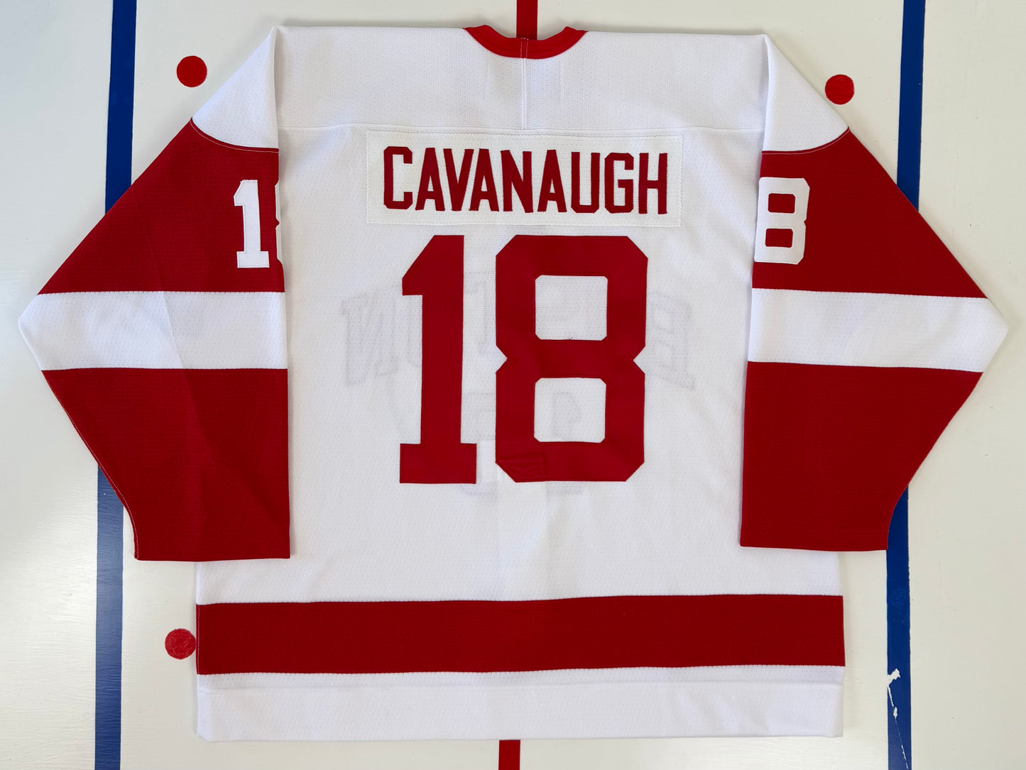 Boston University Terriers Dan Cavanaugh 2000-2001 College Hockey Jersey (58/XXXL)