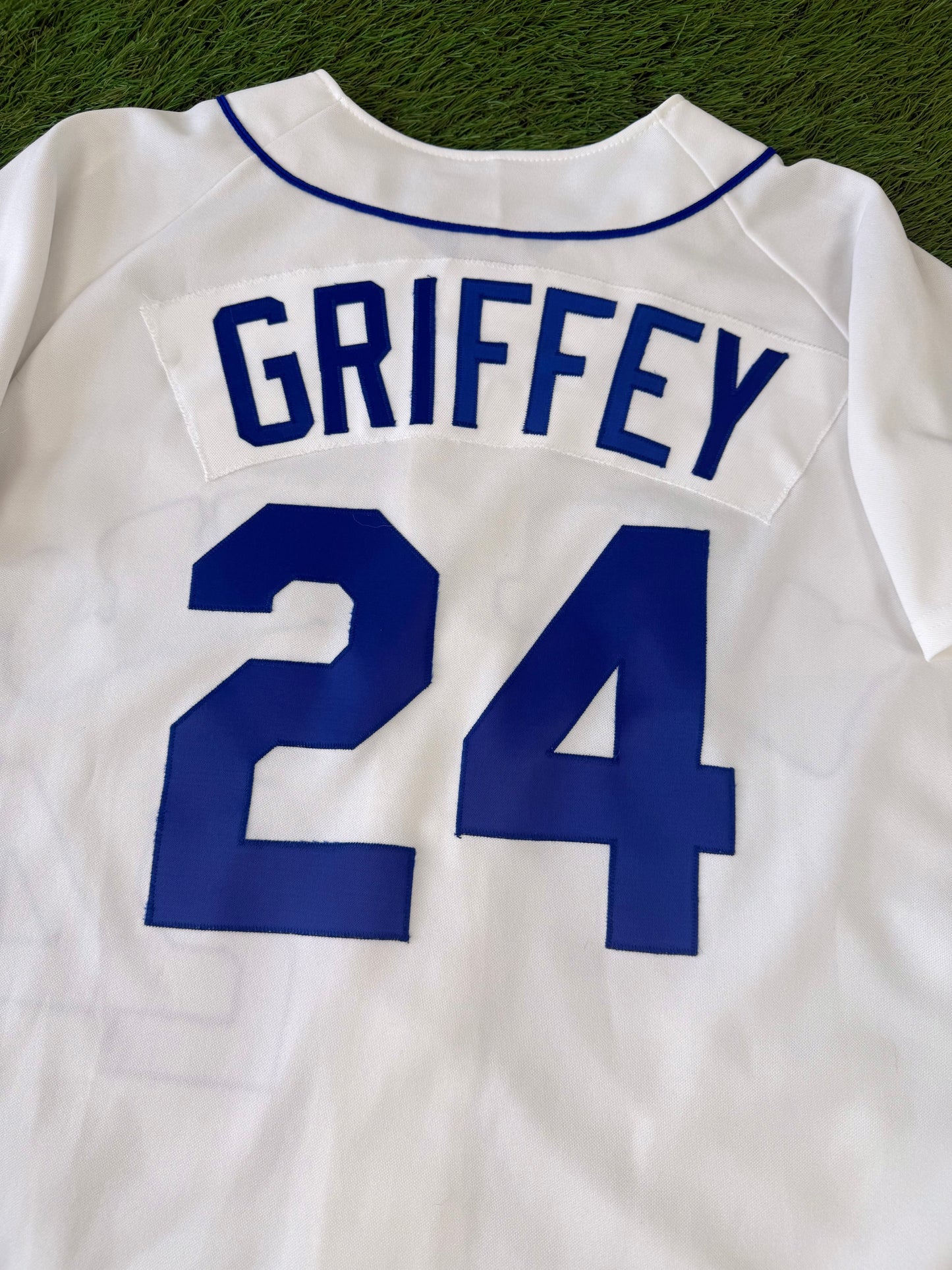 Seattle Mariners Ken Griffey Jr. 1989-1991 MLB Baseball Jersey (44/Large)