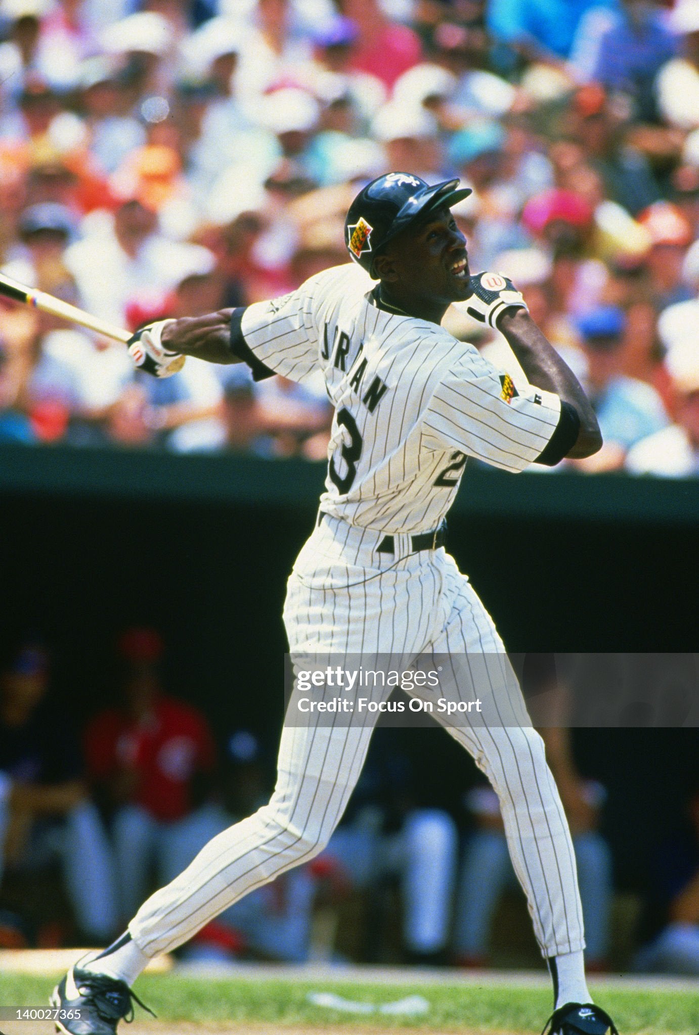 Chicago White Sox Michael Jordan 1993 Celebrity Home Run Derby MLB Baseball Jersey (40/Medium)