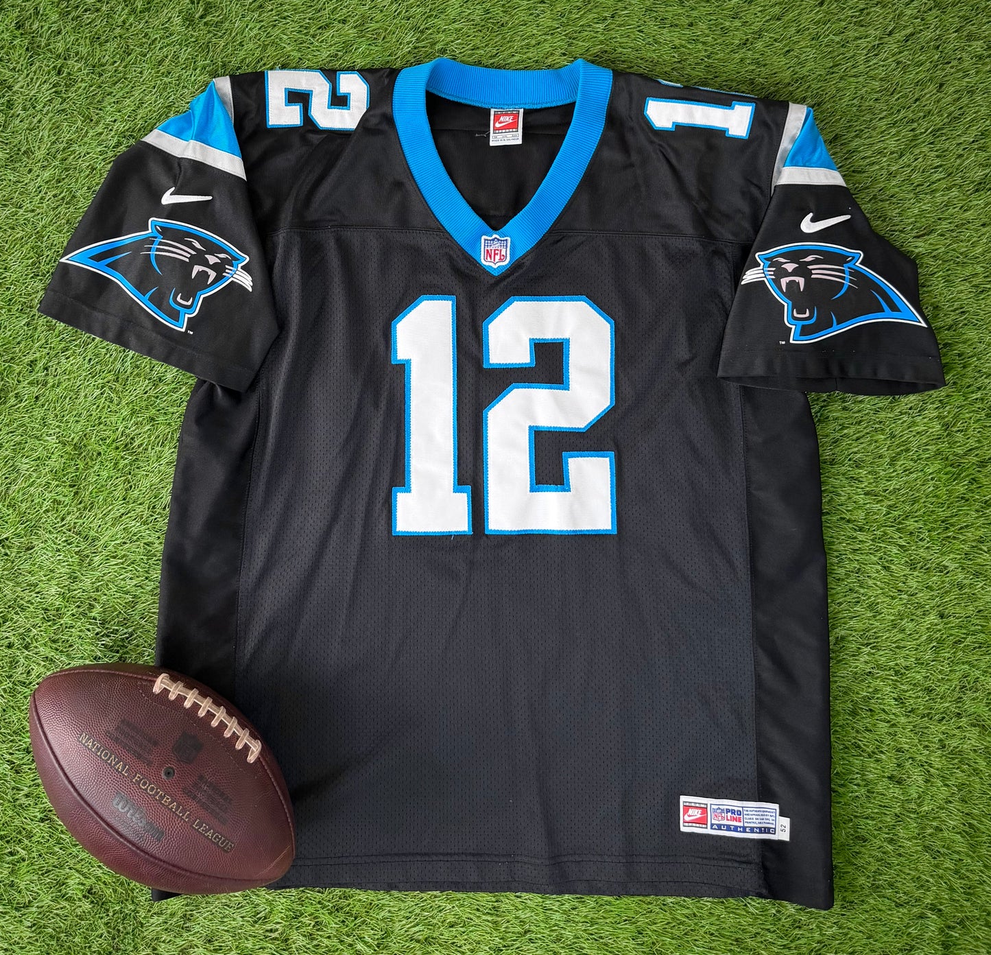 Carolina Panthers Kerry Collins 1997-1998 NFL Football Jersey (52/XXL)