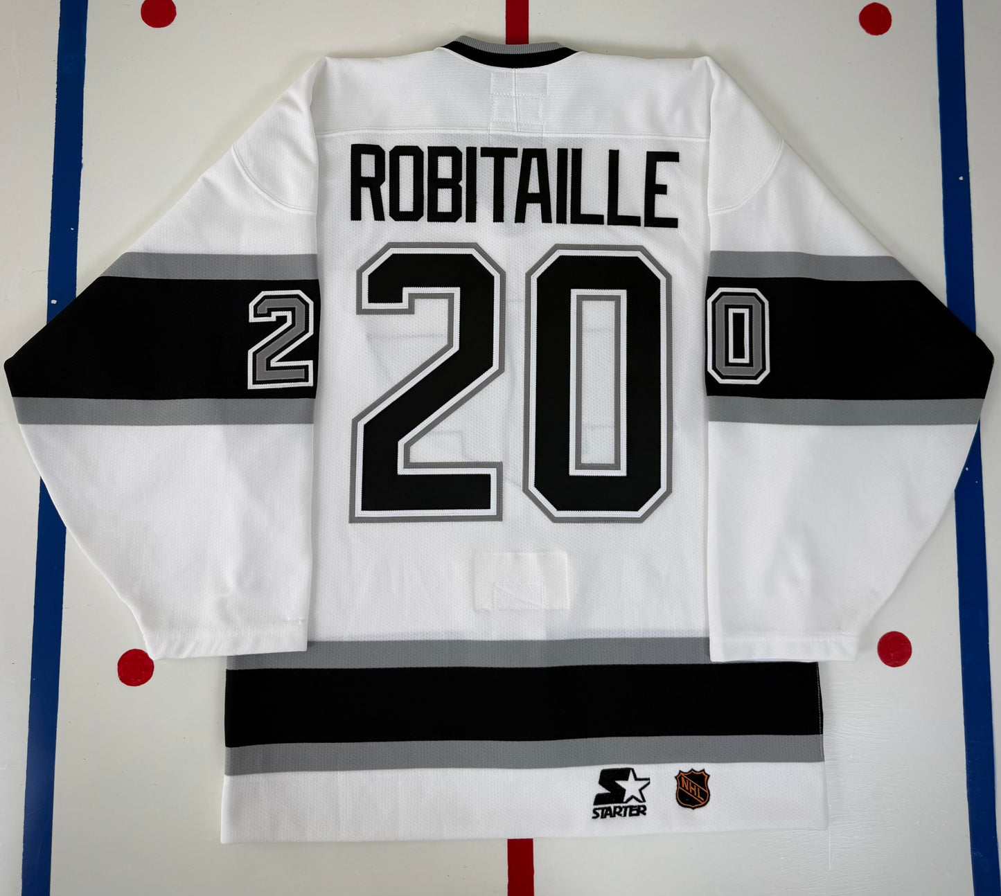Los Angeles Kings Luc Robitaille 1997-1998 NHL Hockey Jersey (48/Large)