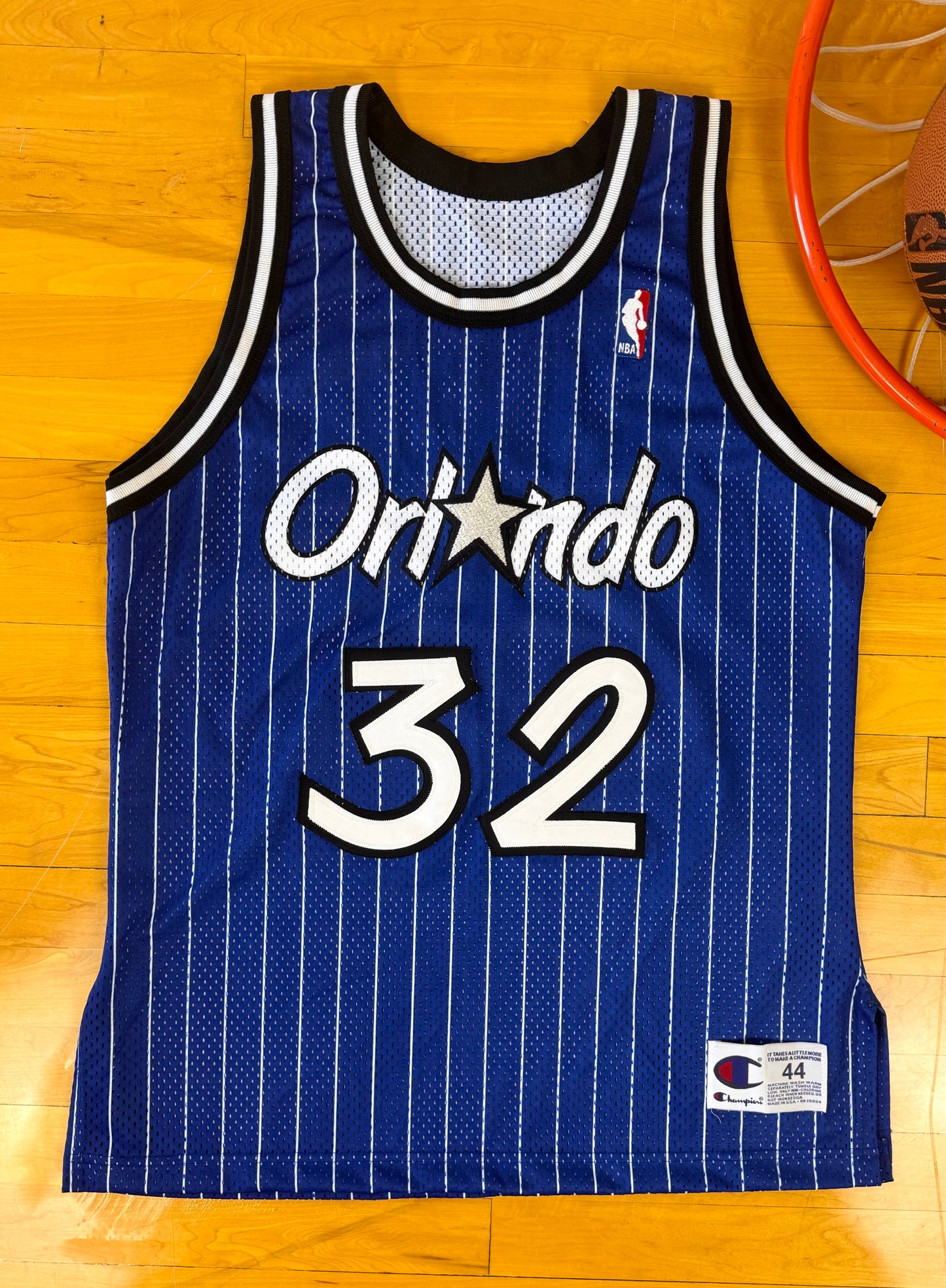 Orlando Magic Shaquille O’Neal 1994-1996 NBA Basketball Jersey (44/Large)