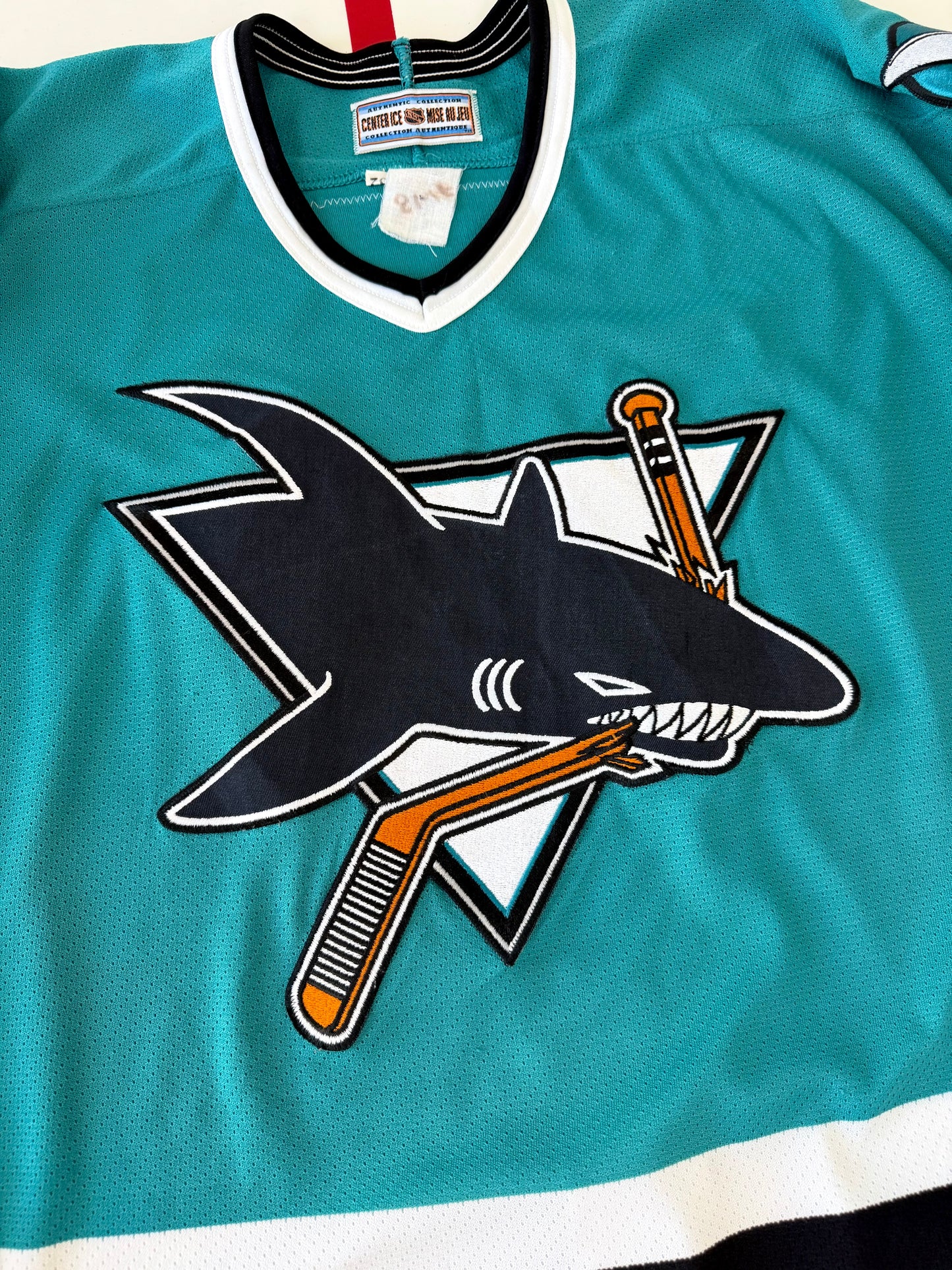 San Jose Sharks Owen Nolan 1995-1996 NHL Hockey Jersey (52/XL)
