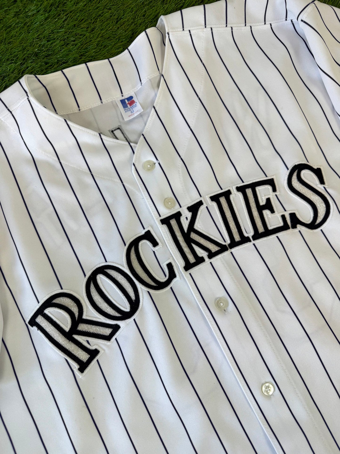 Colorado Rockies Larry Walker 1998 MLB Baseball Jersey (52/XXL)