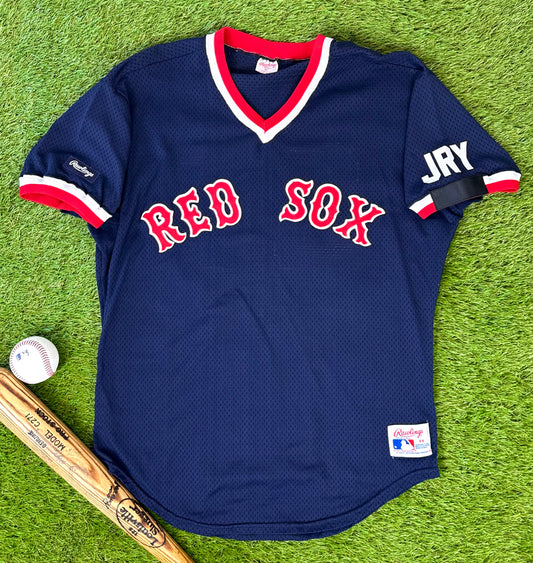 Boston Red Sox 1992 Wade Boggs Batting Practice MLB Baseball Jersey (44/Large)