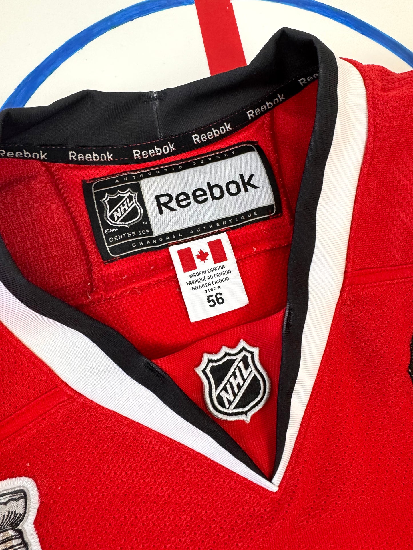 Chicago Blackhawks Jonathan Toews 2013 Stanley Cup Finals NHL Hockey Jersey (56/XXL)