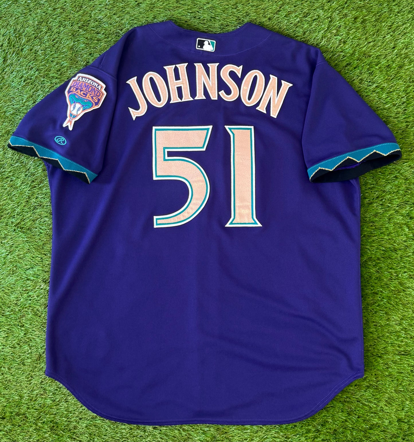 Arizona Diamondbacks Randy Johnson 2000-2002 MLB Baseball Jersey (52/XXL)