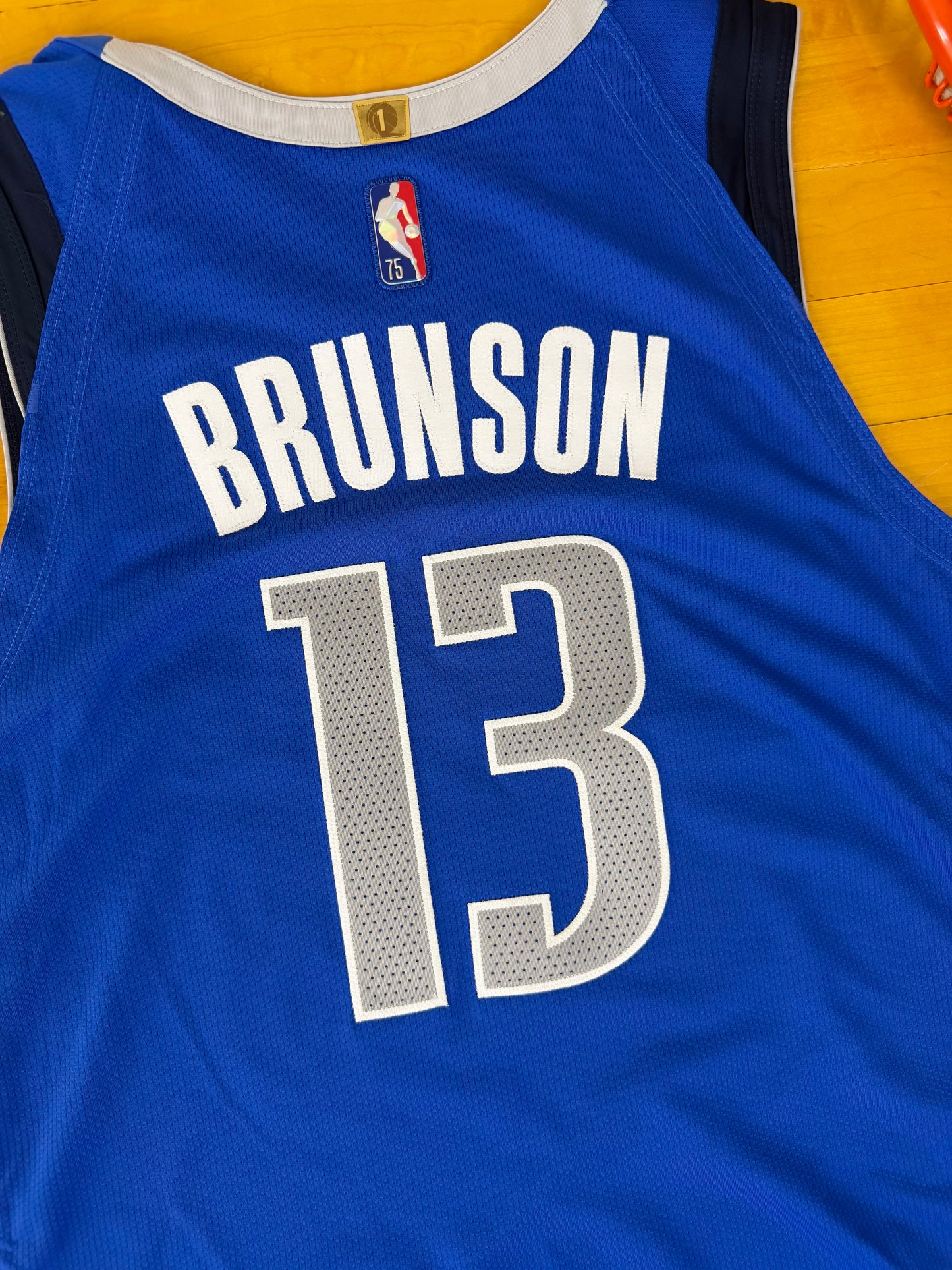 Dallas Mavericks Jalen Brunson 2021-2022 NBA Basketball Jersey (52/XL)
