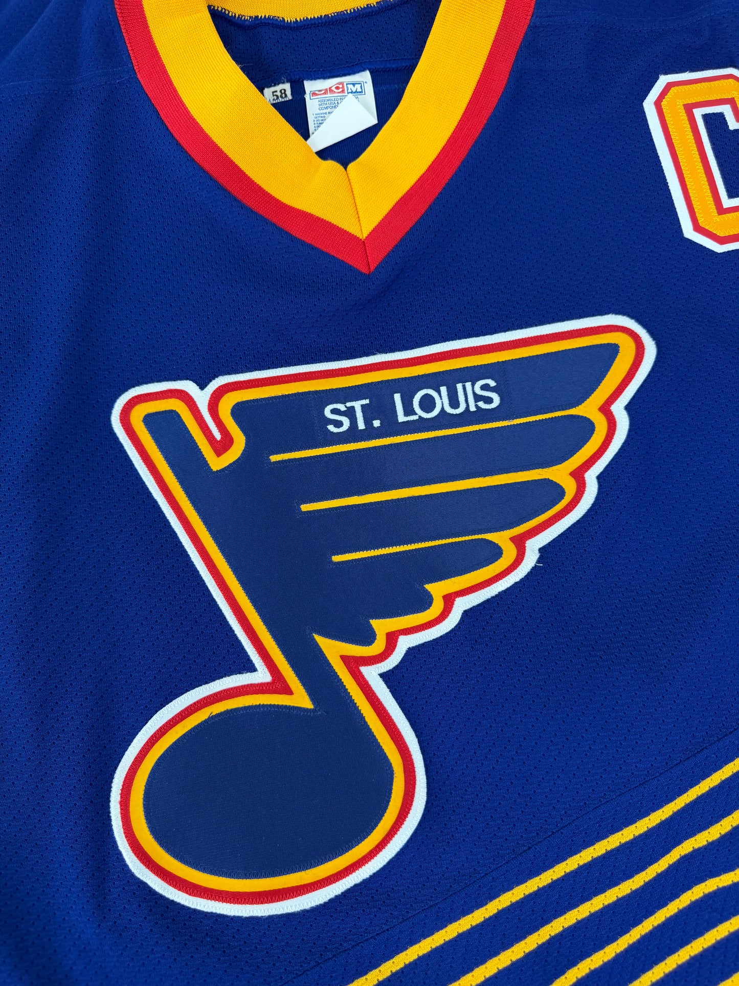 St. Louis Blues Wayne Gretzky 1996 NHL Hockey Jersey (58/XXXL)
