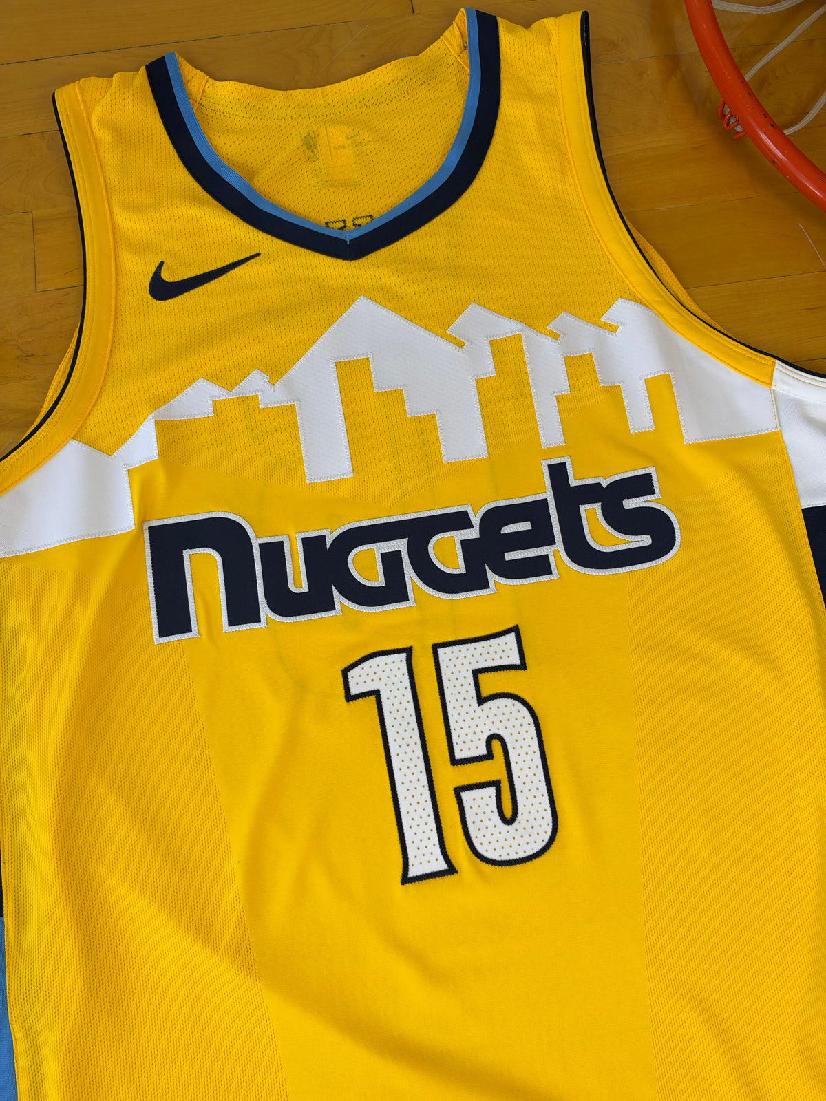 Denver Nuggets Nikola Jokic 2017-2018 Statement Edition NBA Basketball Jersey (52/XL)