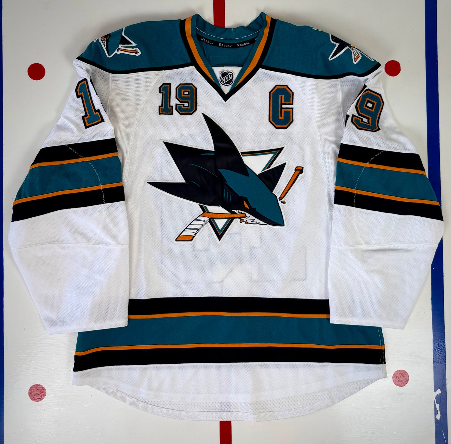 San Jose Sharks Joe Thornton 2011-2013 NHL Hockey Jersey (54/XL)
