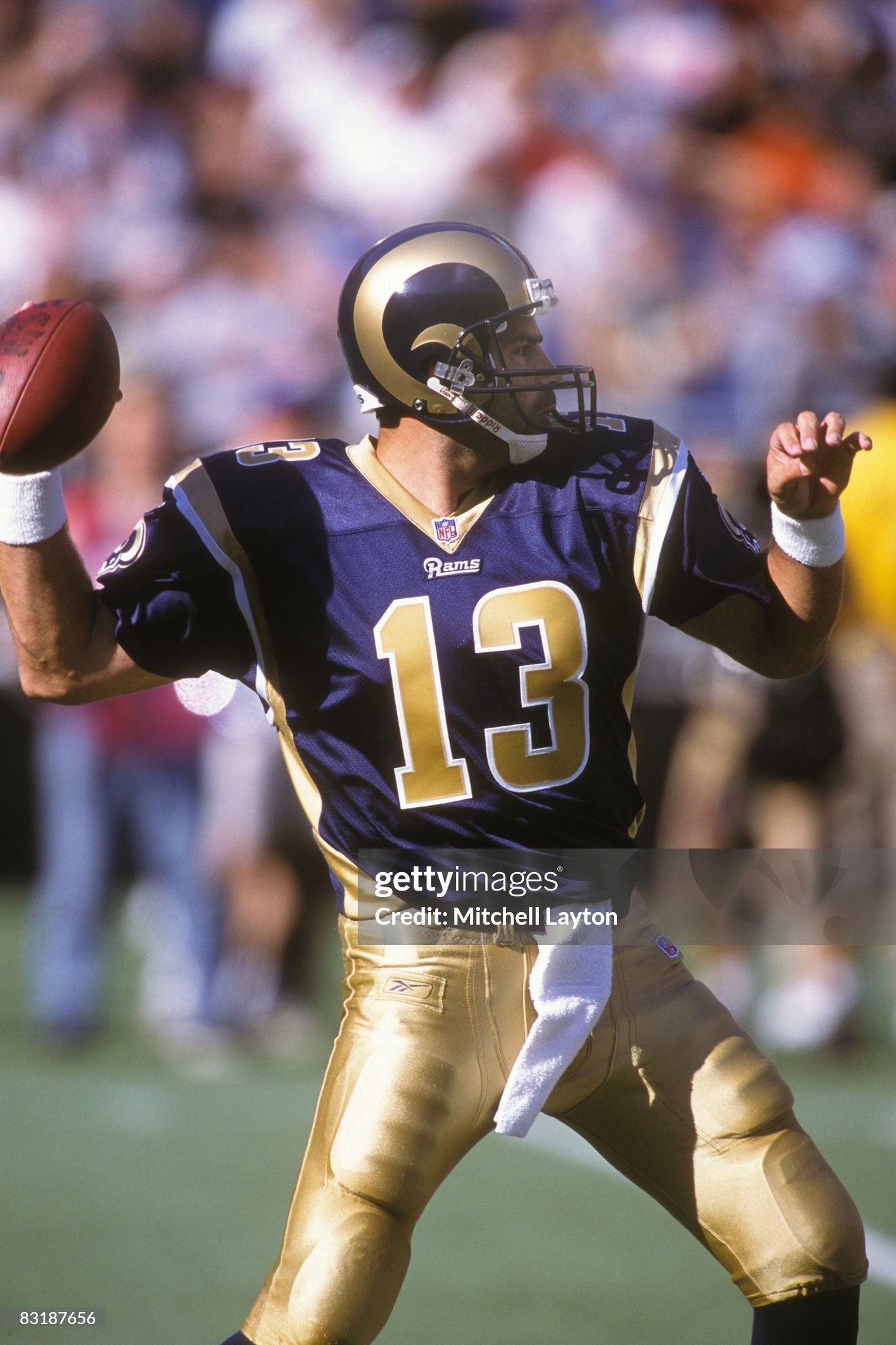 St. Louis Rams 2000 Kurt Warner NFL Football Jersey (52/XXL)
