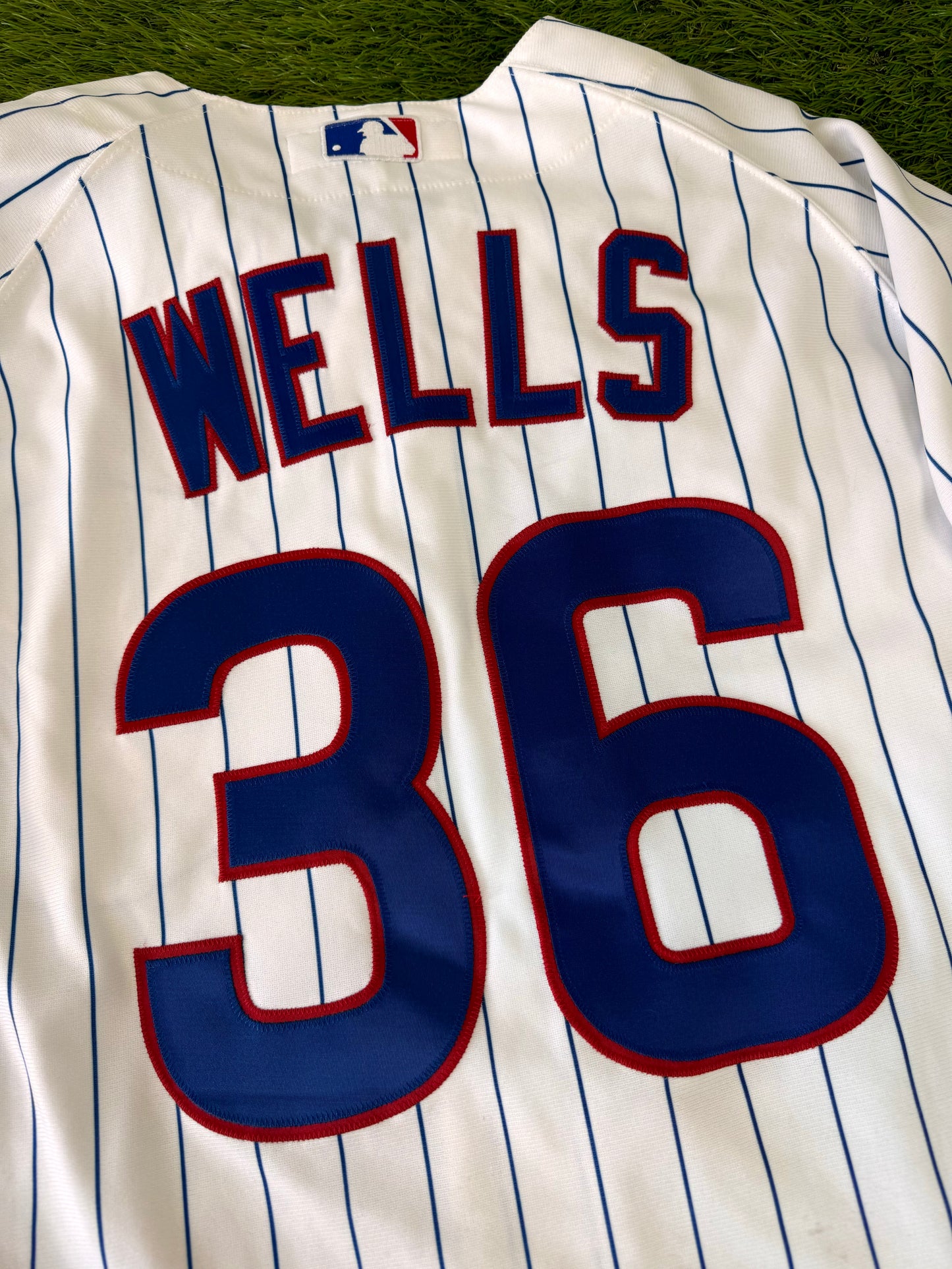 Chicago Cubs Randy Wells 2012 Game Issued Jersey (50/XL)