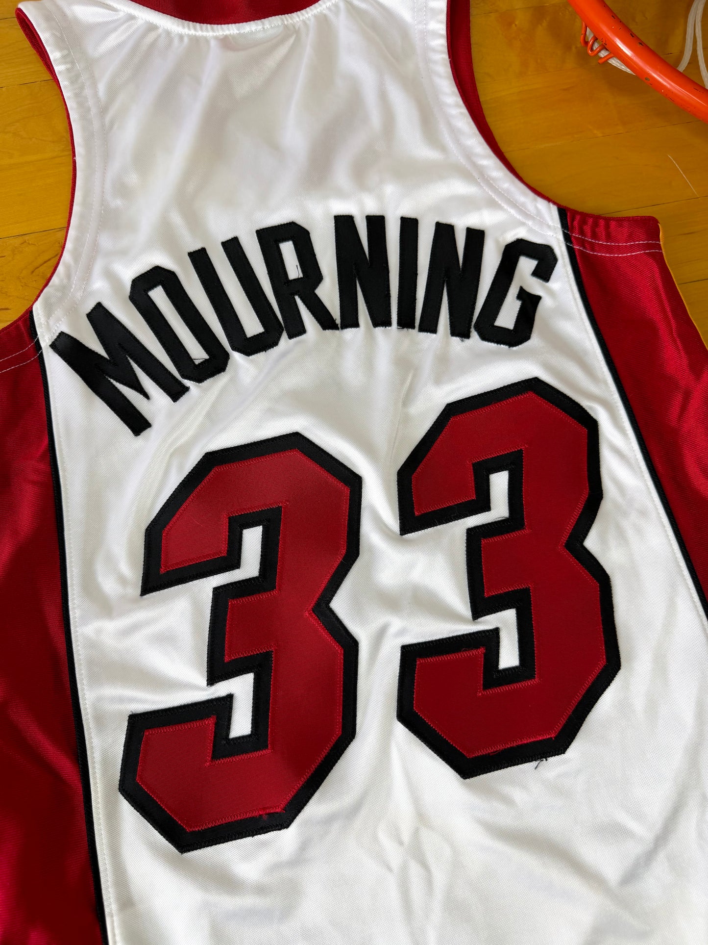 Miami Heat Alonzo Mourning 2000-2001 NBA Basketball Jersey (36/Small)