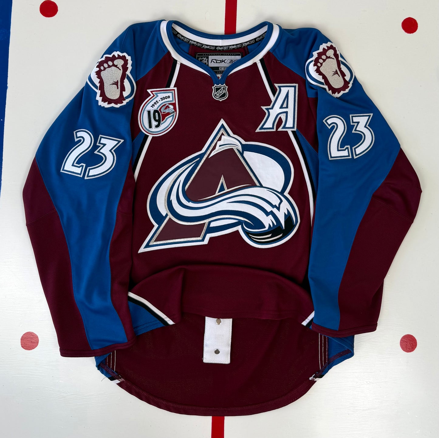Colorado Avalanche Milan Hejduk 2009 Opening Night NHL Hockey Jersey (46/Small)