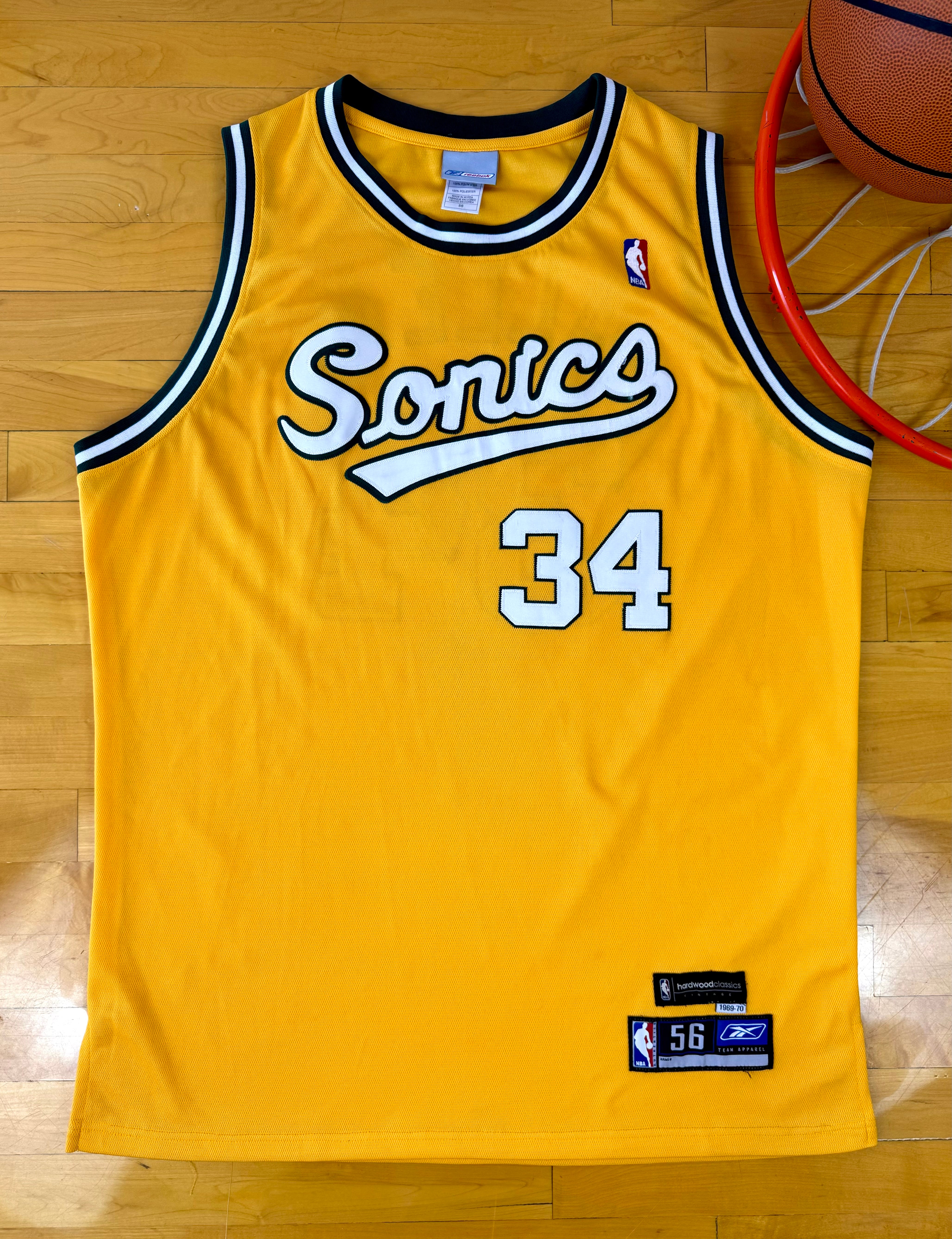 Ray allen authentic sonics jersey online