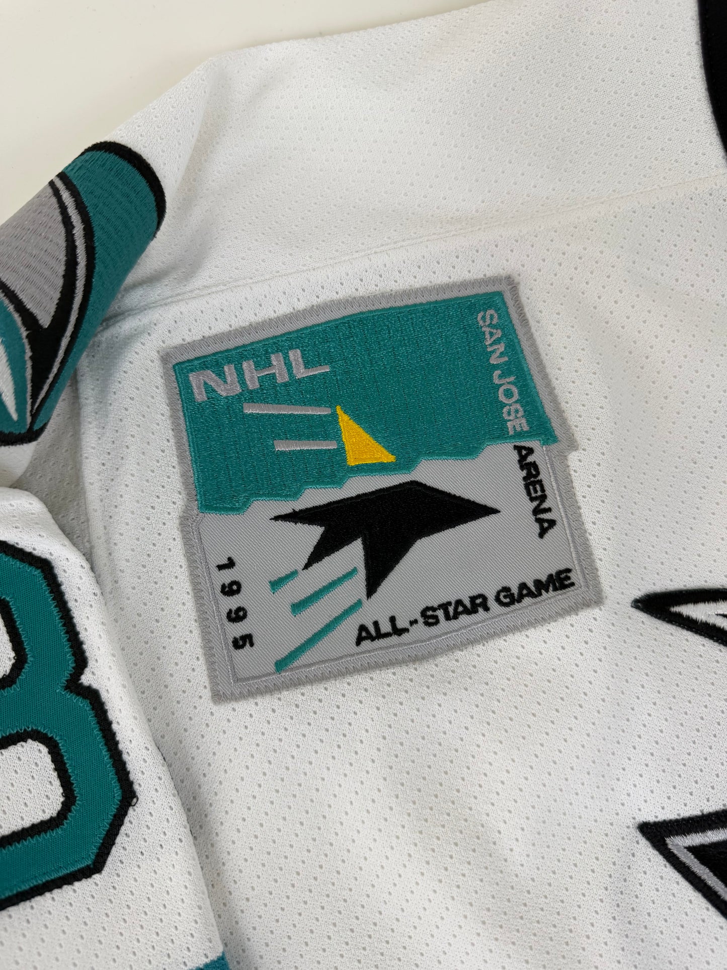 San Jose Sharks Irbe 1995 NHL Hockey Jersey (52/XL)