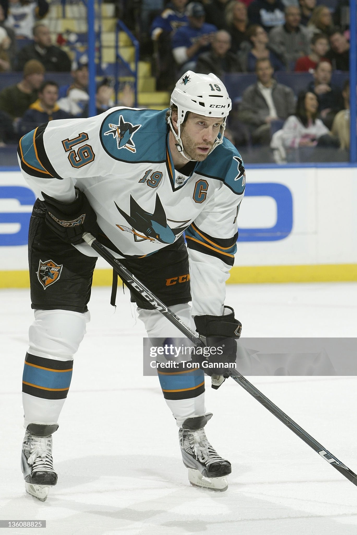 San Jose Sharks Joe Thornton 2011-2013 NHL Hockey Jersey (54/XL)