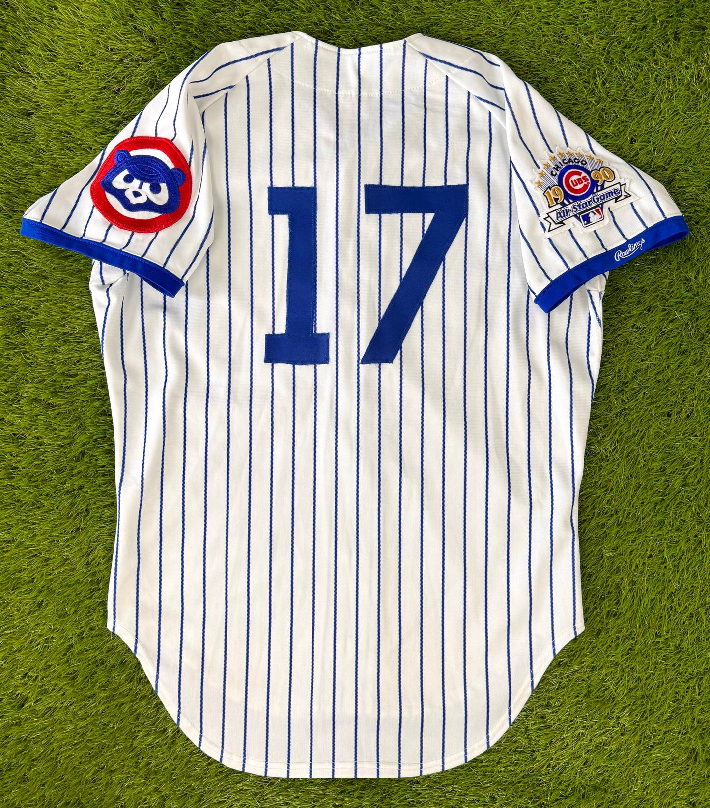 Chicago Cubs Mark Grace 1990 MLB Baseball Jersey (44/Large)