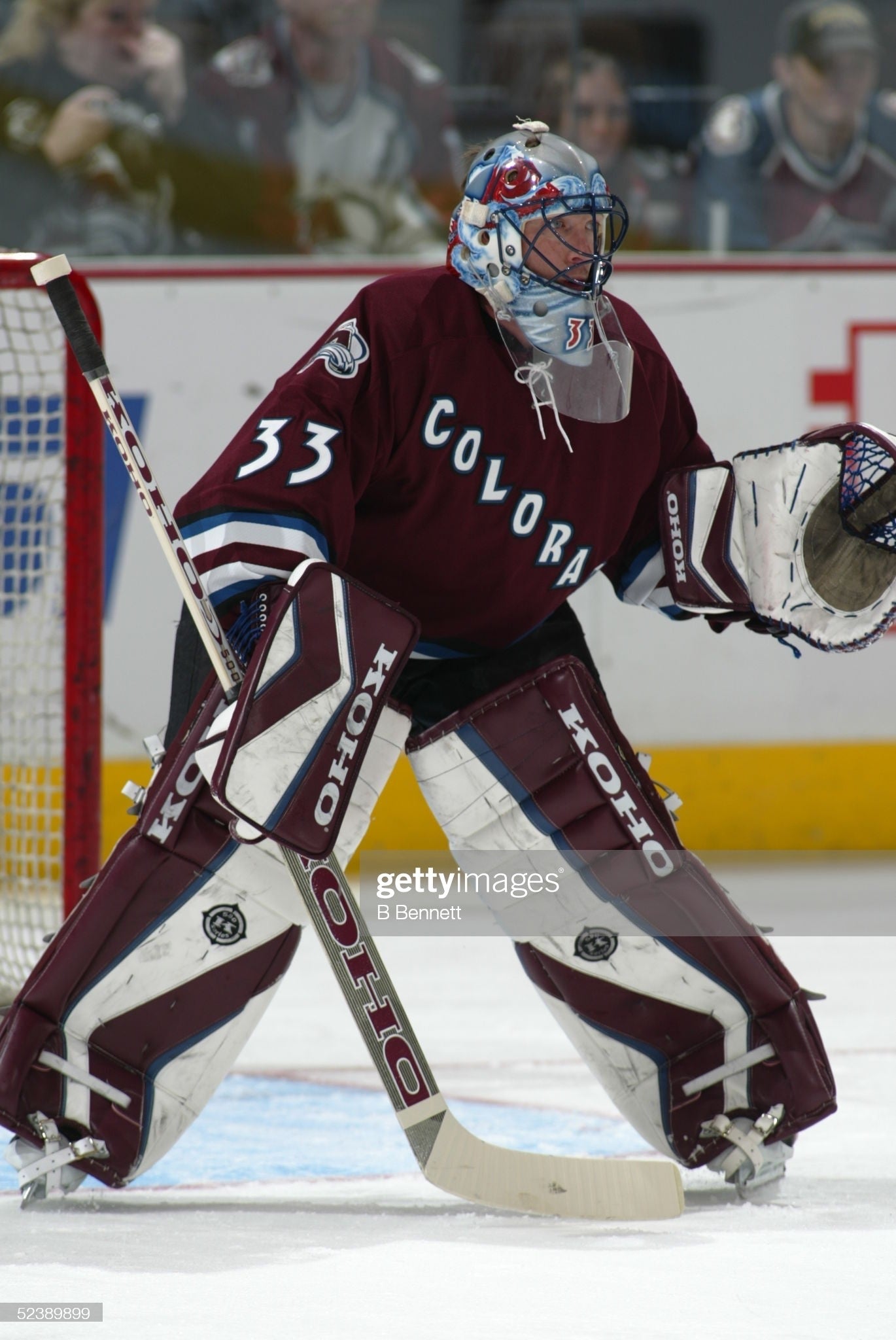 Colorado Avalanche Patrick Roy 2001-2003 Alternate NHL Hockey Jersey (56/XXL)