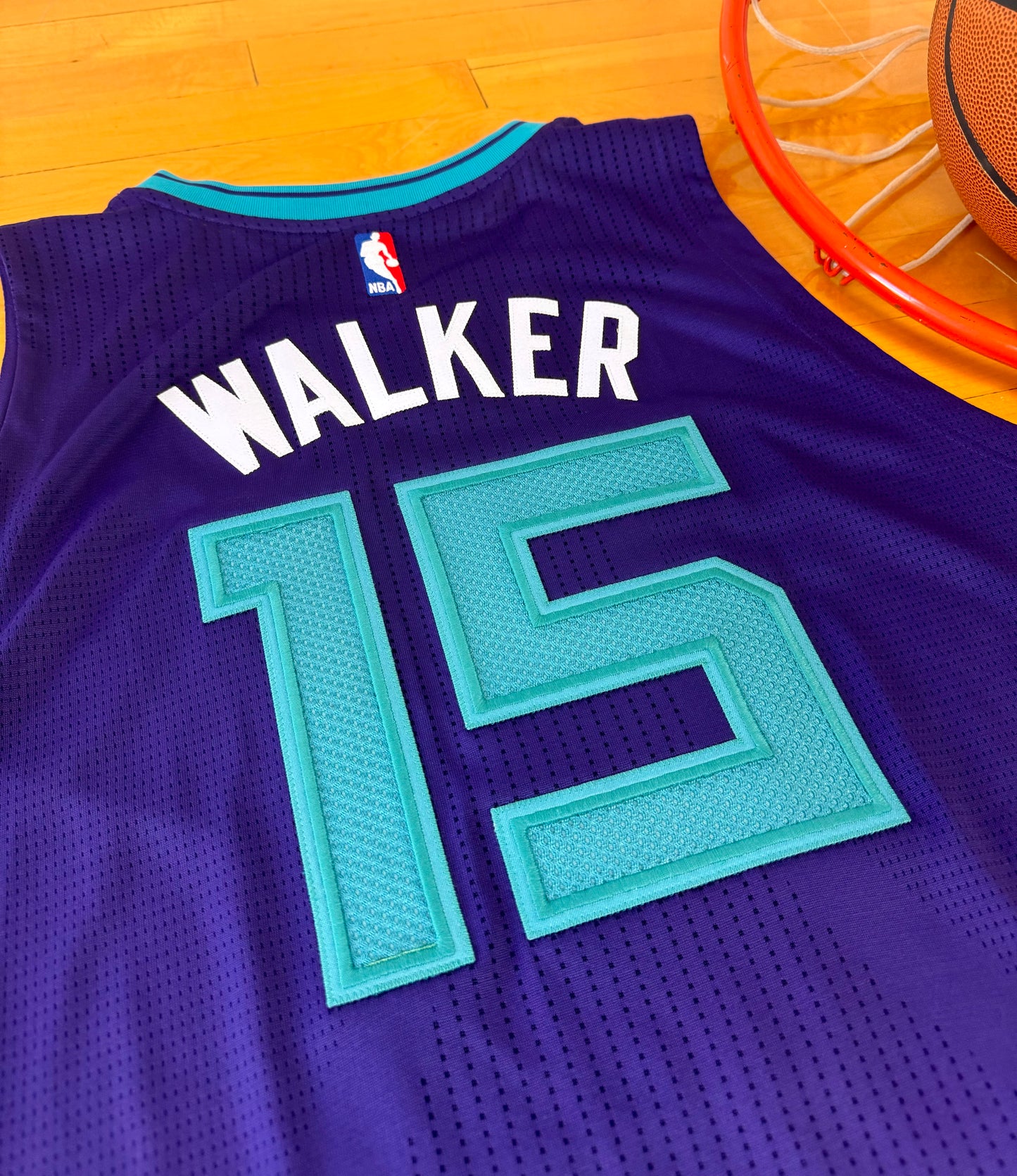 Charlotte Hornets 2015-2016 Kemba Walker NBA Basketball Jersey (4XL)