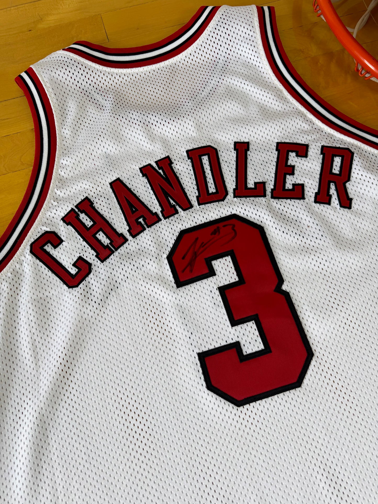 Chicago Bulls Tyson Chandler 2001-2002 Game Issued NBA Basketball Jersey (54/XXL)