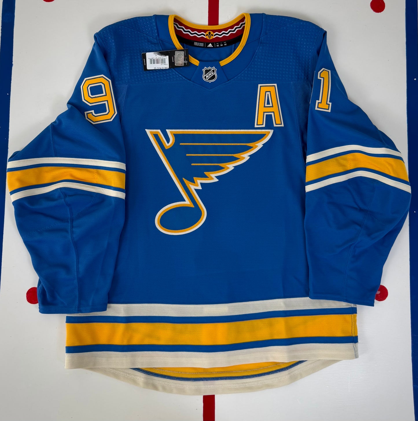St. Louis Blues Vladimir Terasenko 2018-2021 Alternate NHL Hockey Jersey (52/Large)