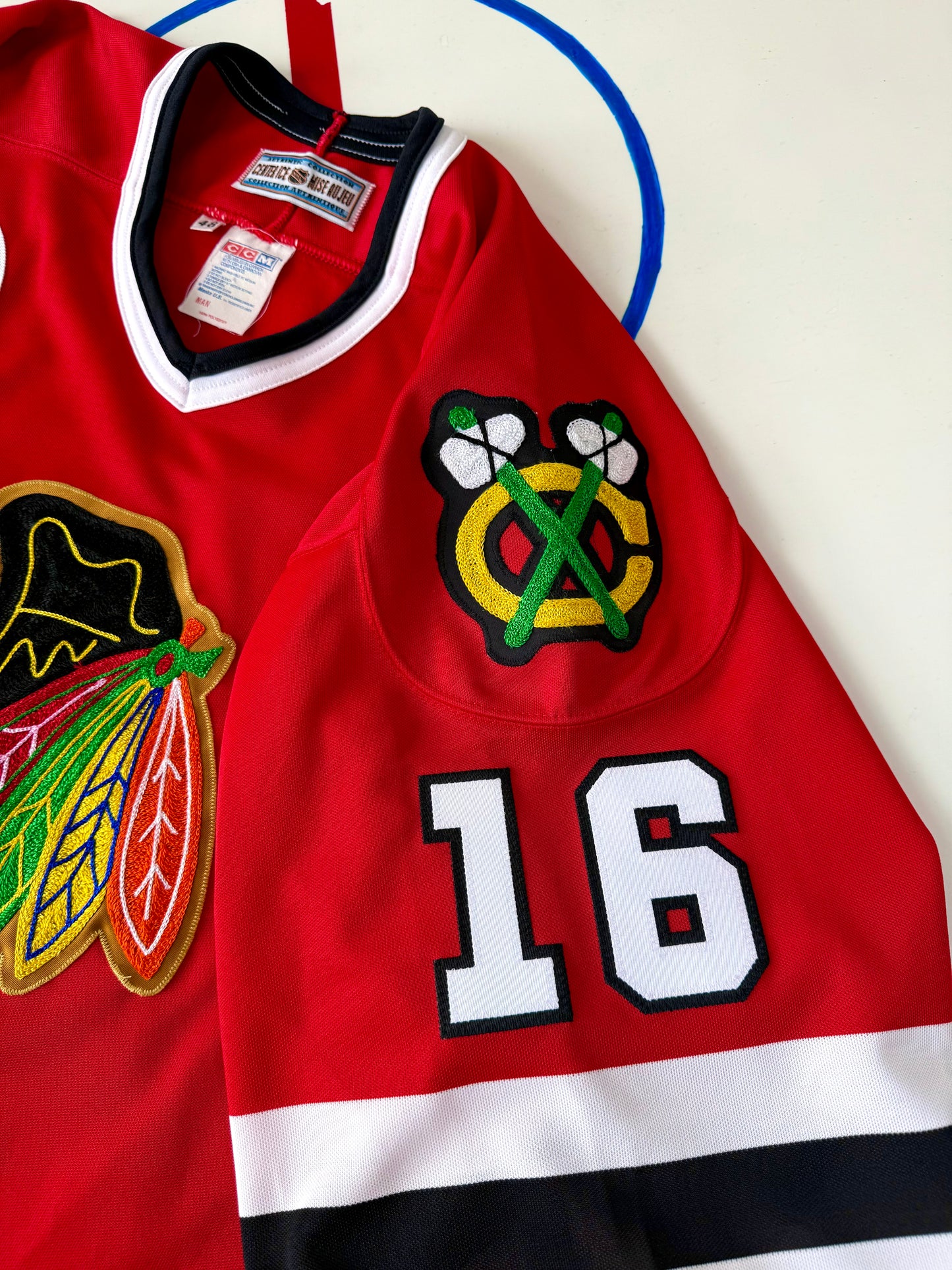 Chicago Blackhawks Michel Goulet 1990-1991 NHL Hockey Jersey (48/Large)