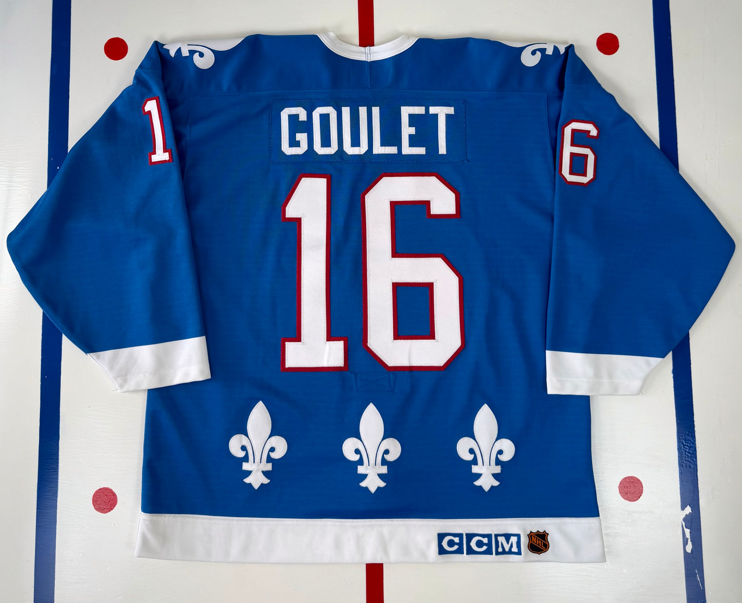 Quebec Nordiques Michel Goulet NHL Hockey Jersey (52/XL)