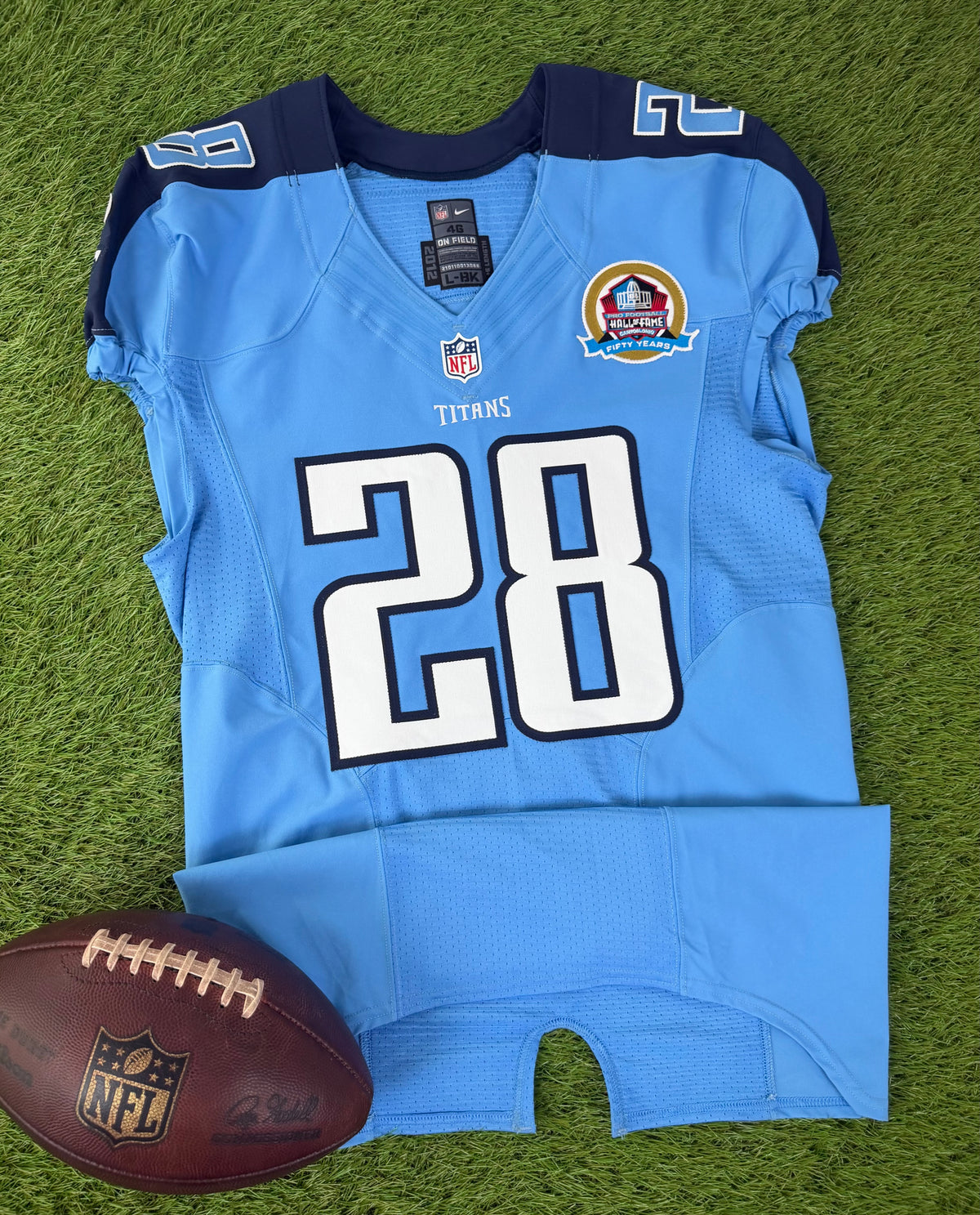 Tennessee Titans Chris Johnson 2012 NFL Football Jersey (46/Large)