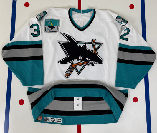 San Jose Sharks Irbe 1995 NHL Hockey Jersey (52/XL)
