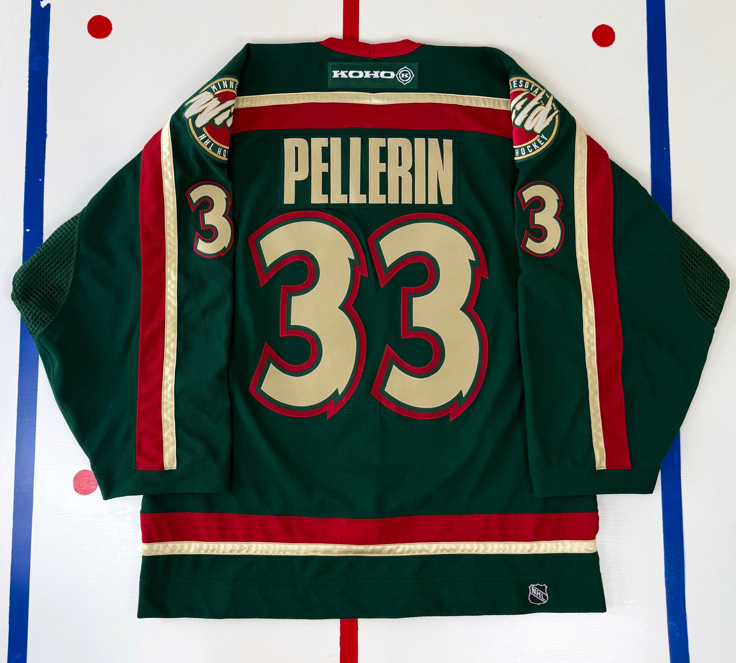 Minnesota Wild Scott Pellerin 2000-2001 NHL Hockey Jersey (52/XL)